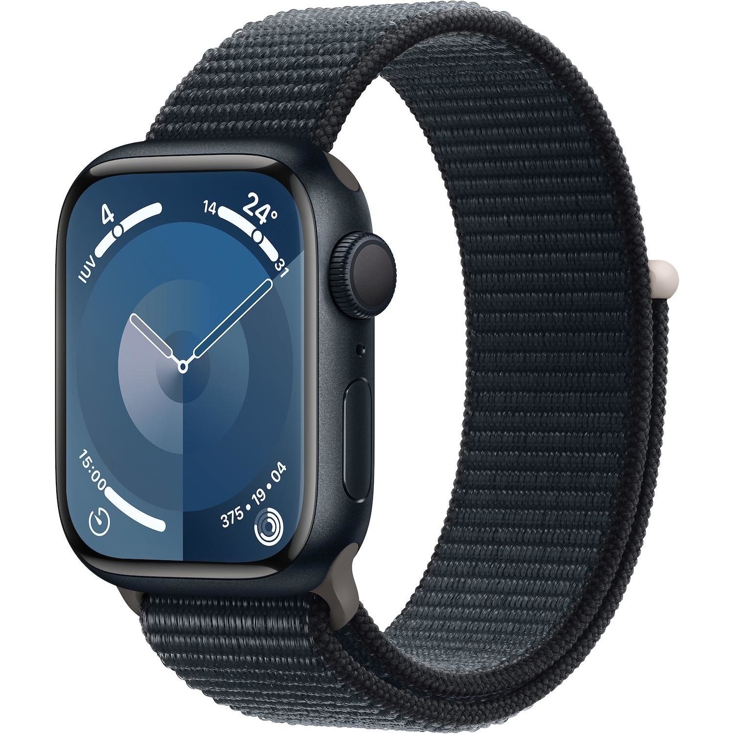 Immagine per Apple Watch Serie 9 GPS 41mm Alluminio Midnight con cinturino Sport Loop midnight da DIMOStore