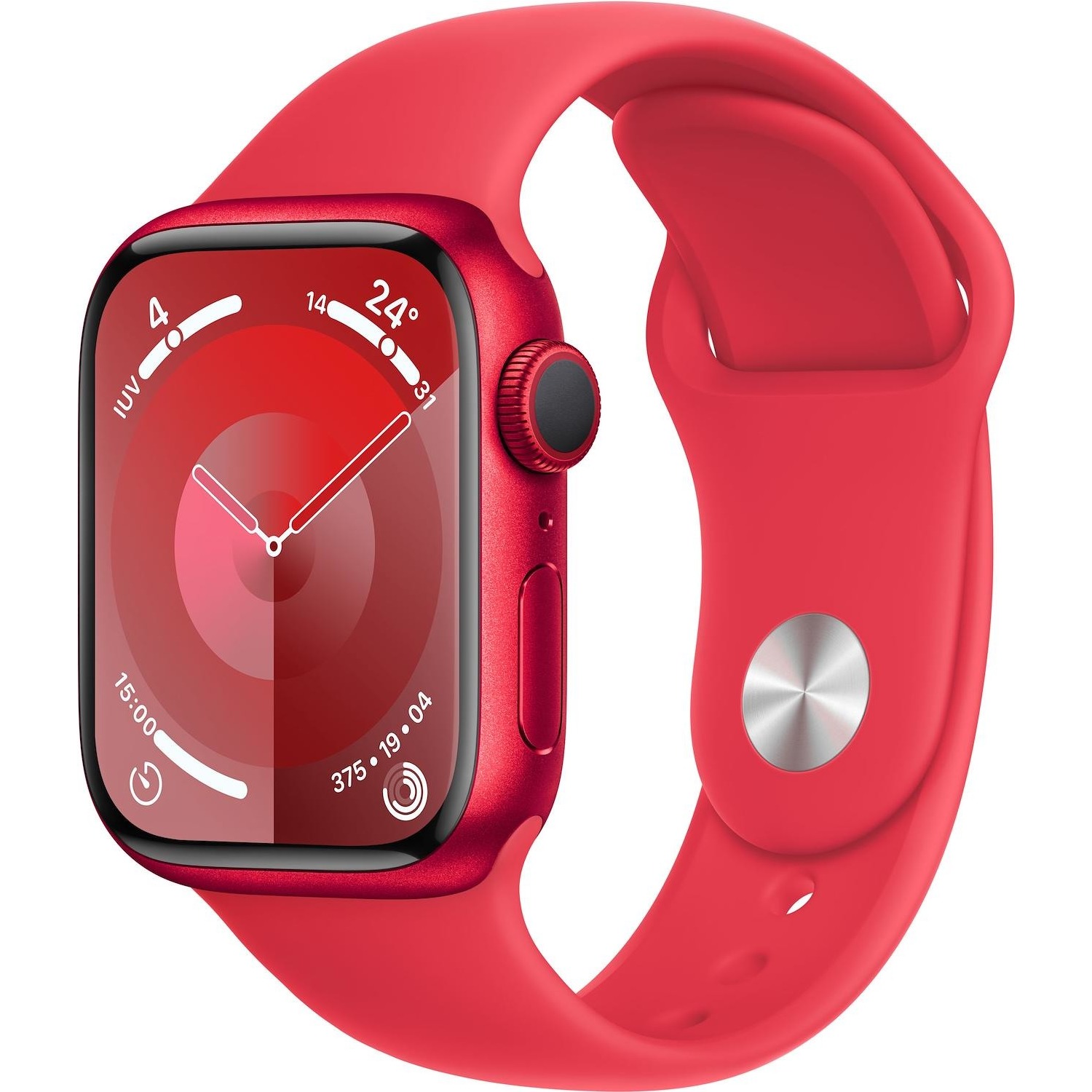 Immagine per Apple Watch Series 9 GPS 41mm (PRODUCT)RED        Alluminio con cinturino Sport Band (PRODUCT)RED - da DIMOStore