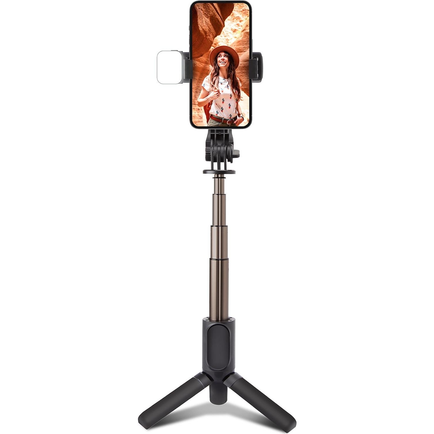 Immagine per Asta selfie SBS con funzione tripod e pulsante scatto da DIMOStore