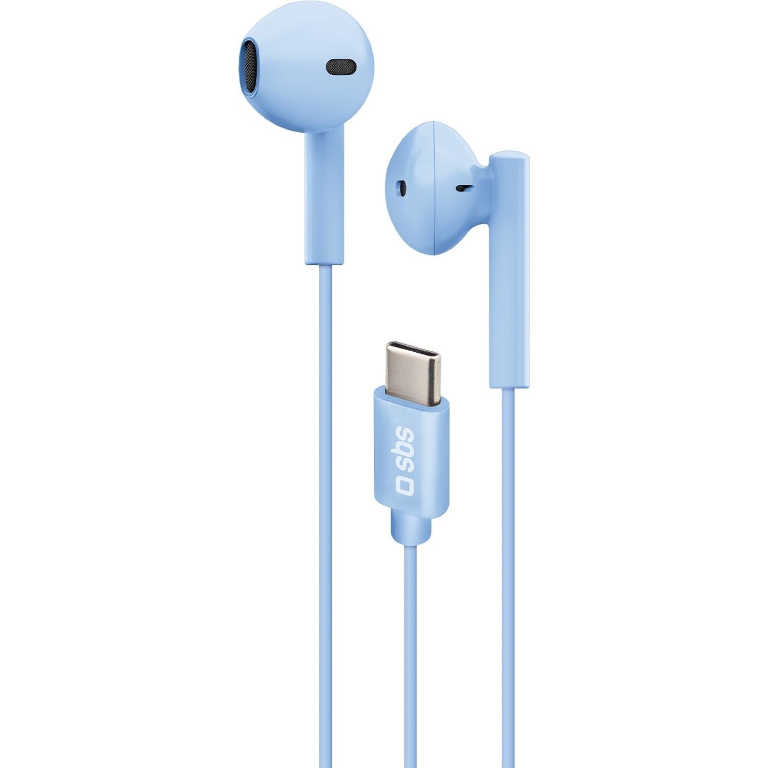 Immagine per Auricolare SBS Type-C semi in ear con microfono   colore blu da DIMOStore