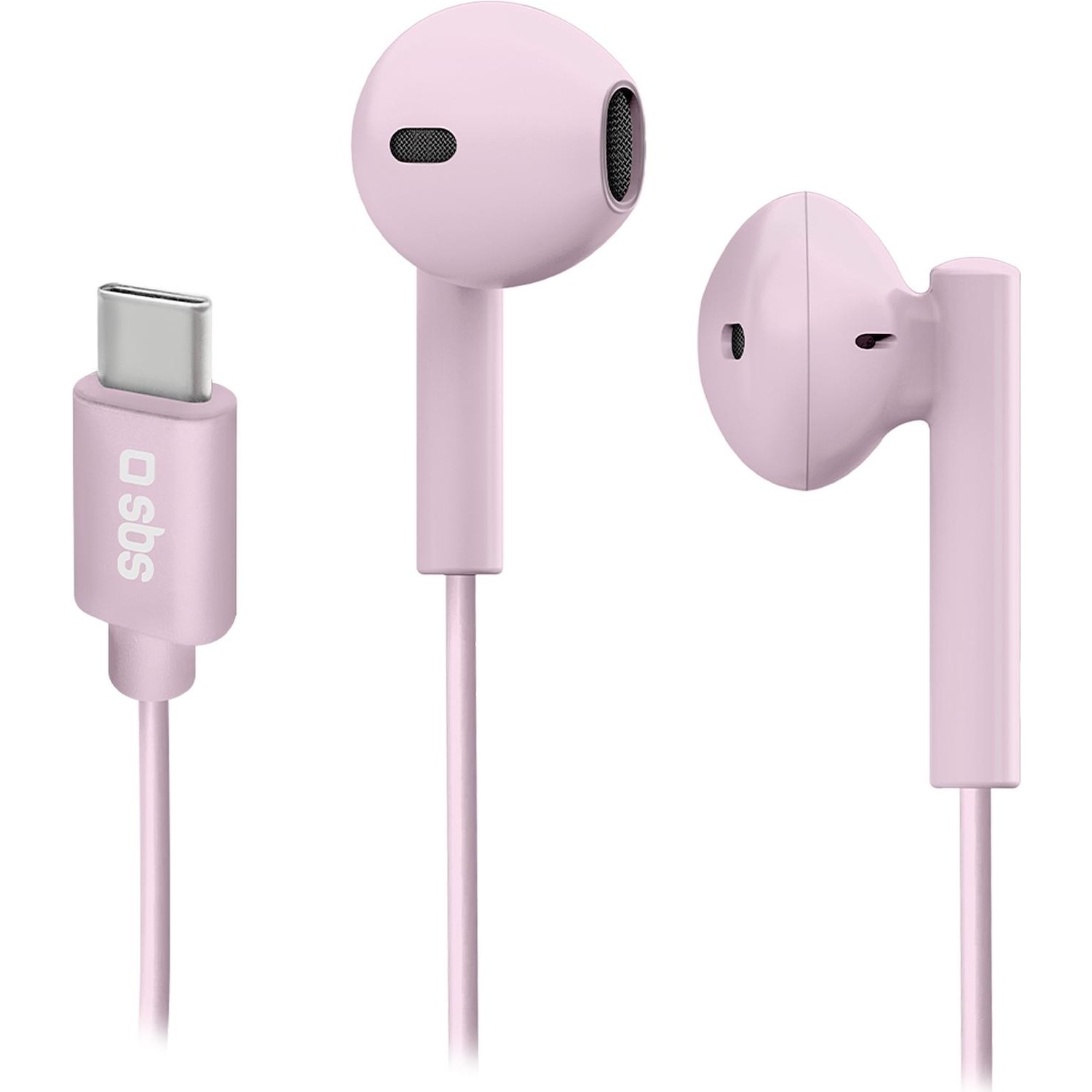 Immagine per Auricolare SBS Type-C semi in ear con microfono   colore rosa da DIMOStore