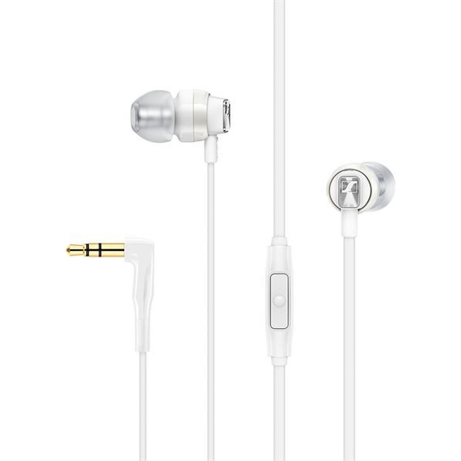 Immagine per Auricolari a filo con microfono in ear Sennheiser CX300S bianco da DIMOStore
