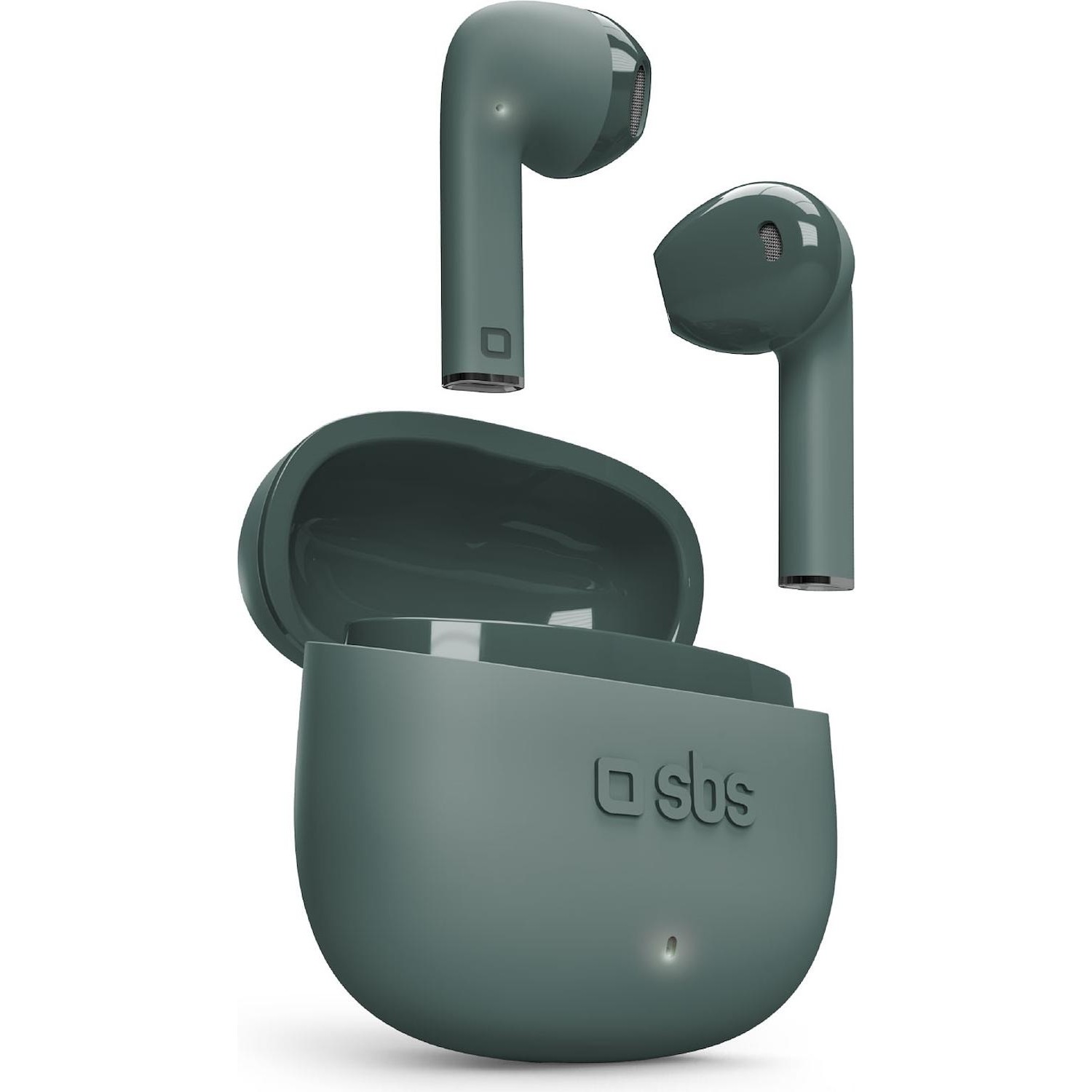 Immagine per Auricolari SBS Semi in ear controlli touch con custodia da 300 mAh microfono verde da DIMOStore