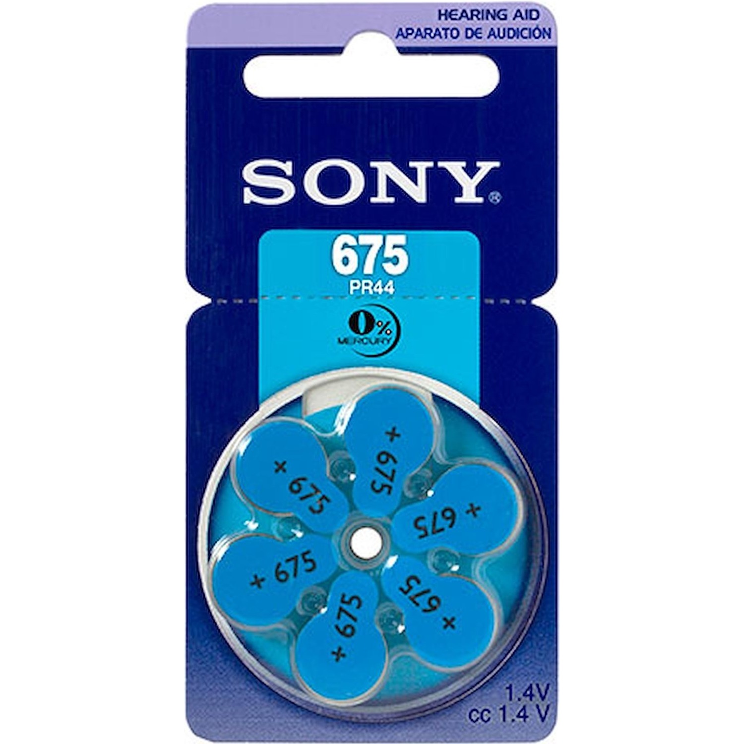 Immagine per Batteria pila acustica Sony 645MAH blister 6pz da DIMOStore