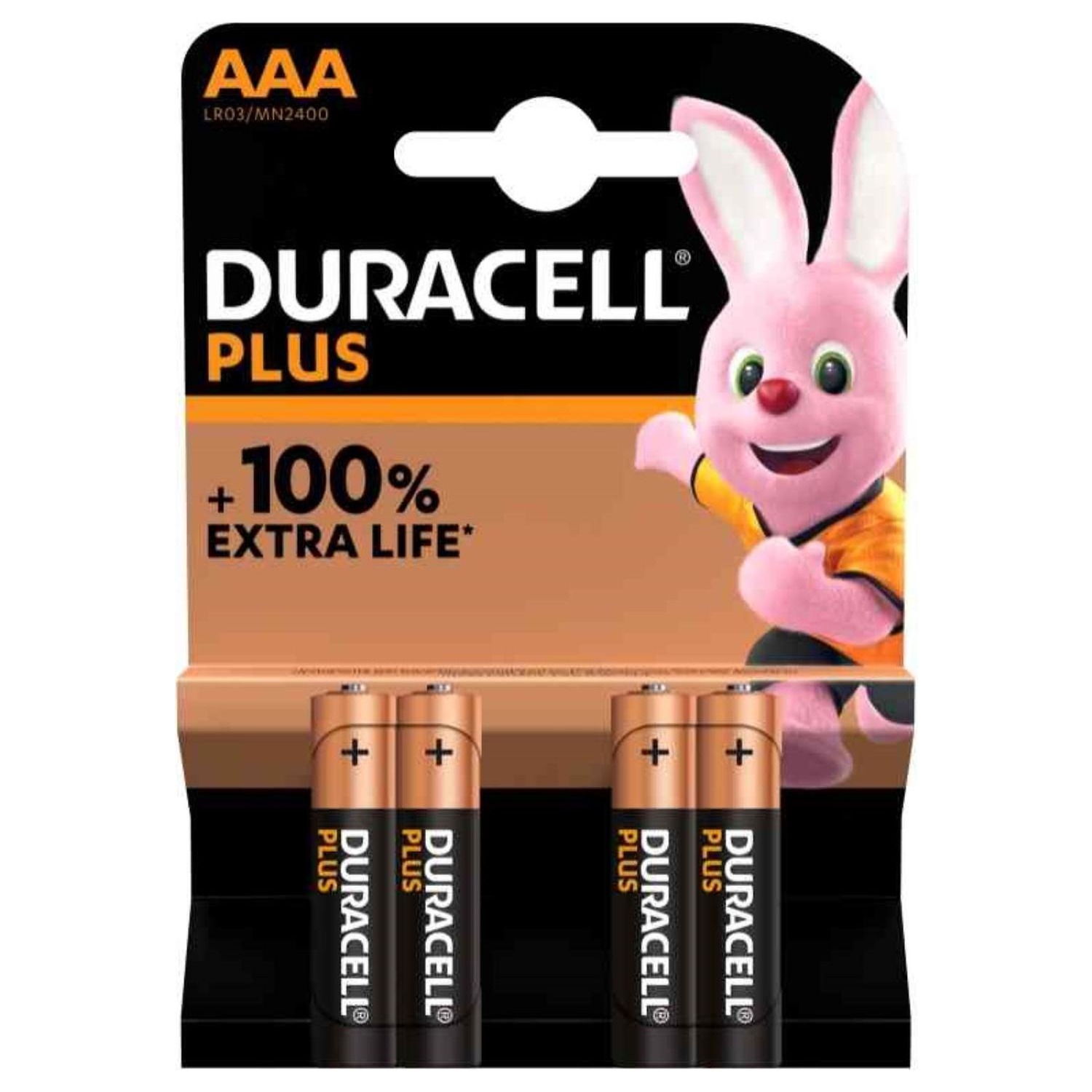 Immagine per Batteria pila mini stilo alcalina Duracell AAA    blister 4 pezzi da DIMOStore