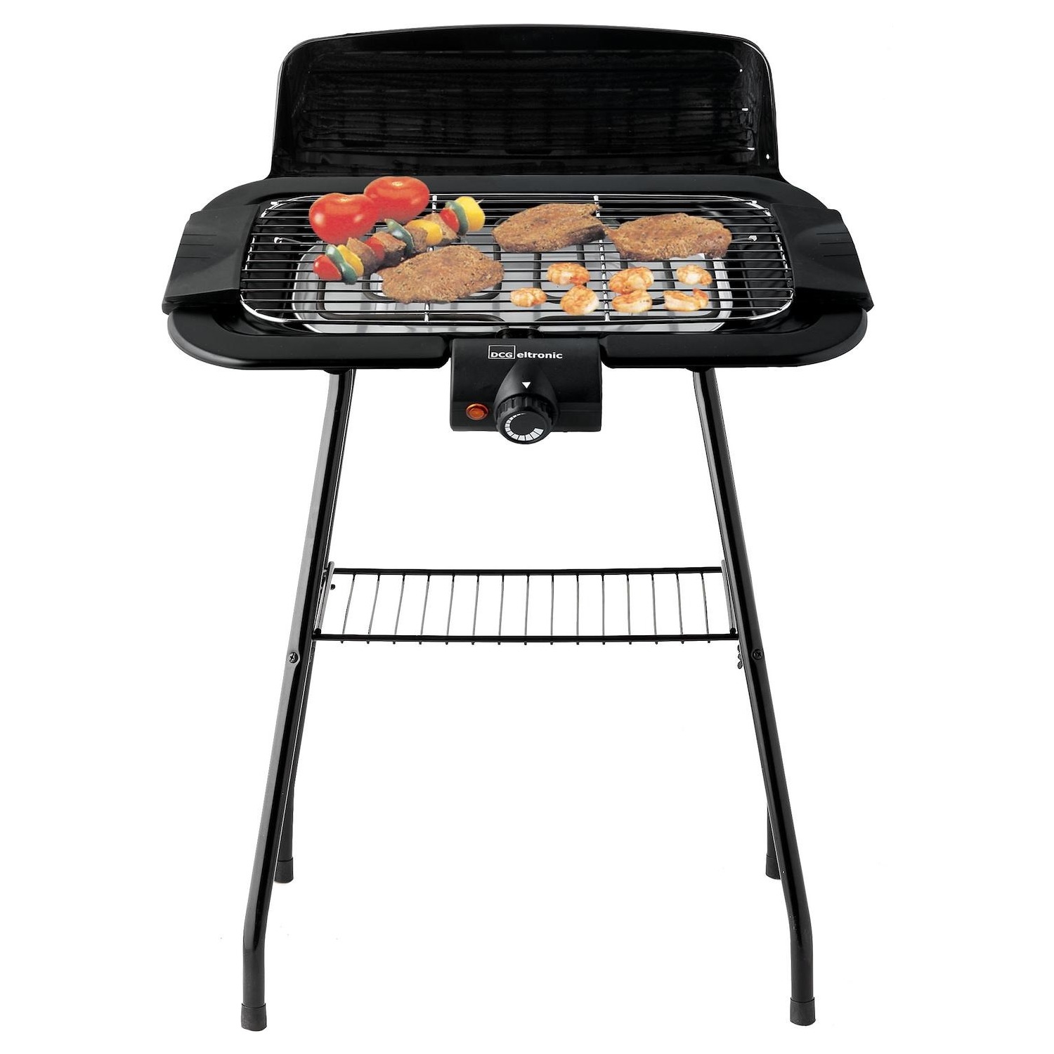 Immagine per Bistecchiera barbecue elettrico DCG BQS 2497 con stand da DIMOStore