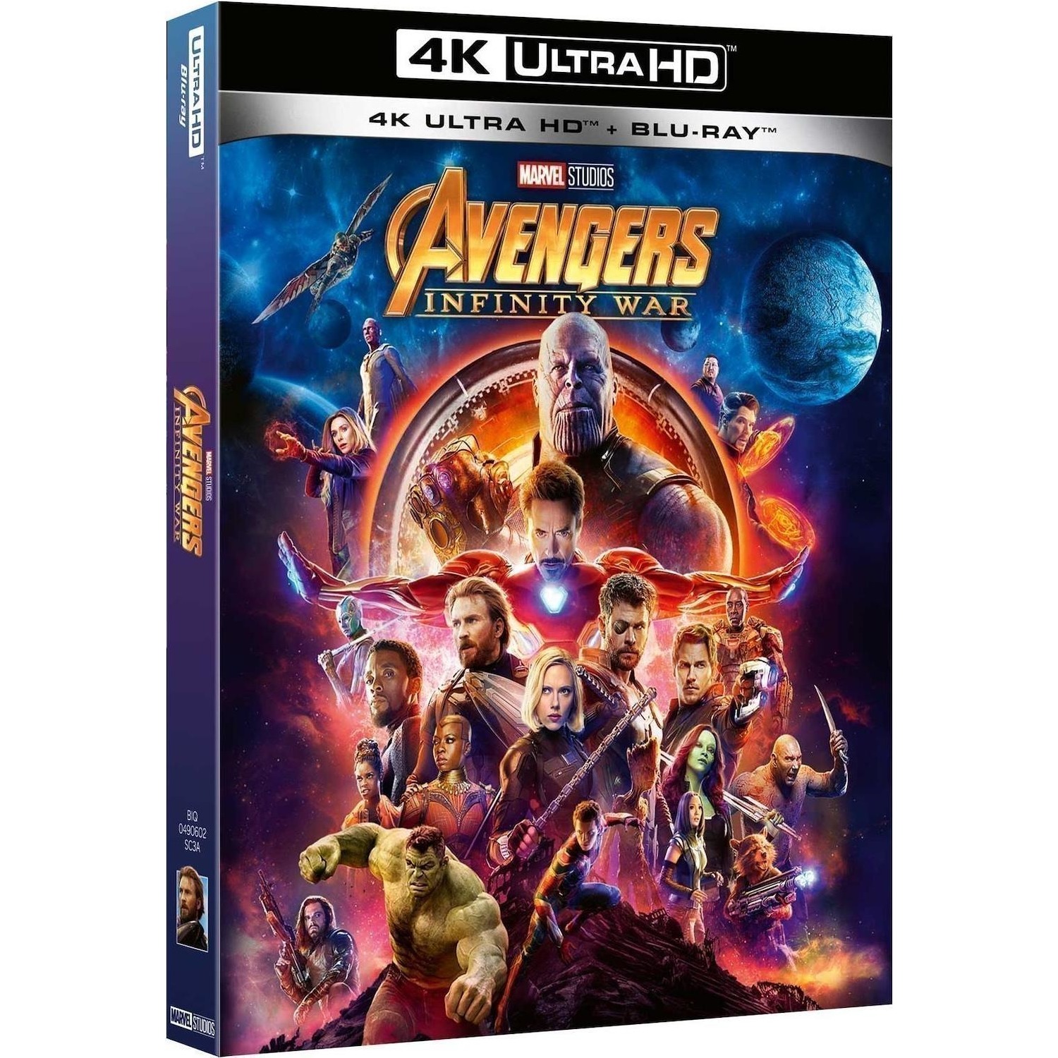 Immagine per Blu-ray 4K The Avengers Infinity War da DIMOStore