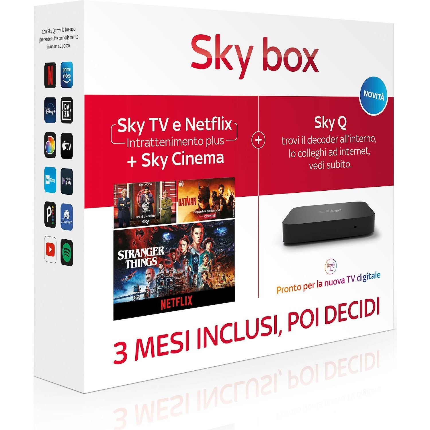 Immagine per Box SKY 3 mesi Cinema Sky + Netflix + Sky Tv da DIMOStore