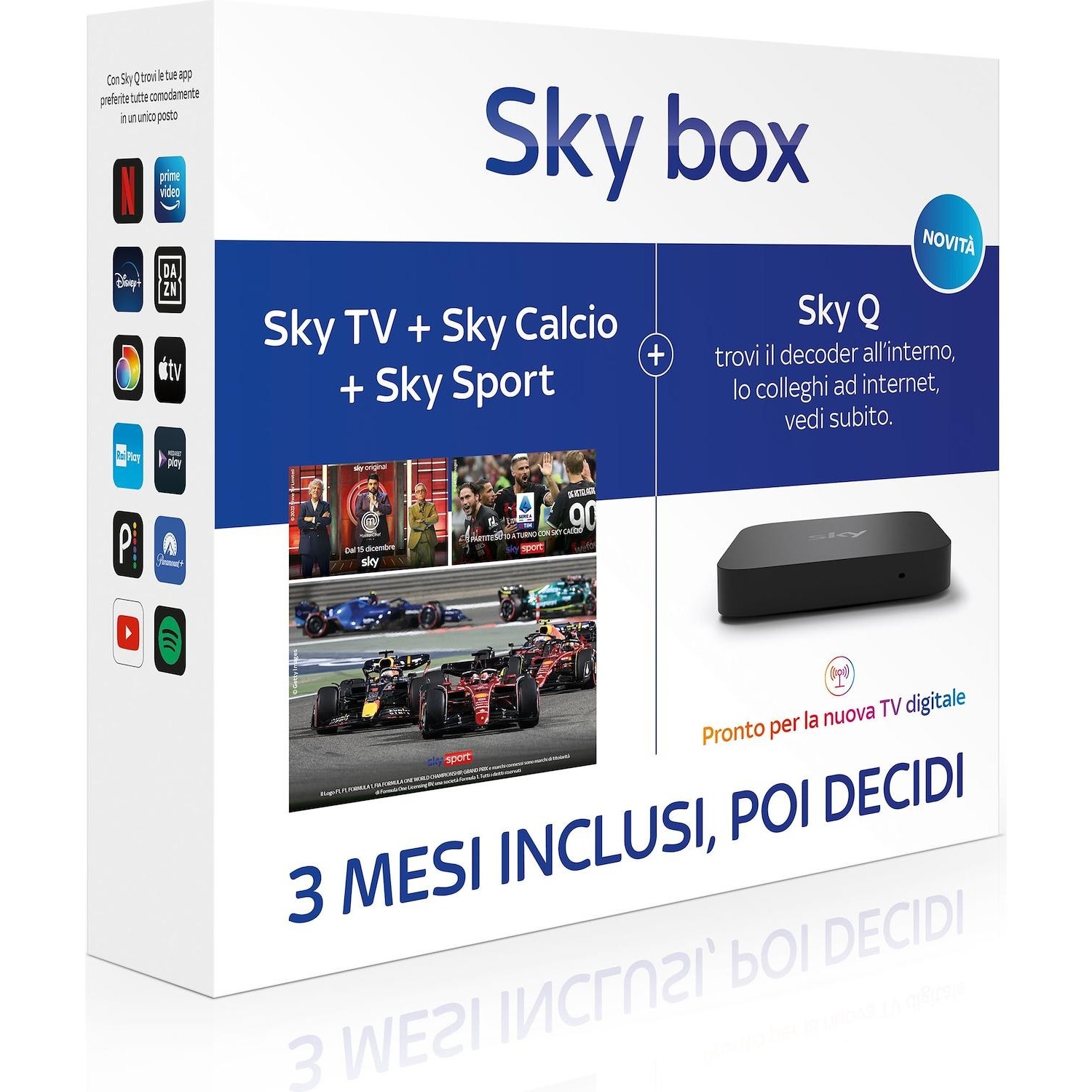 Immagine per Box SKY 3 Mesi Sky Tv + Sport + Calcio da DIMOStore