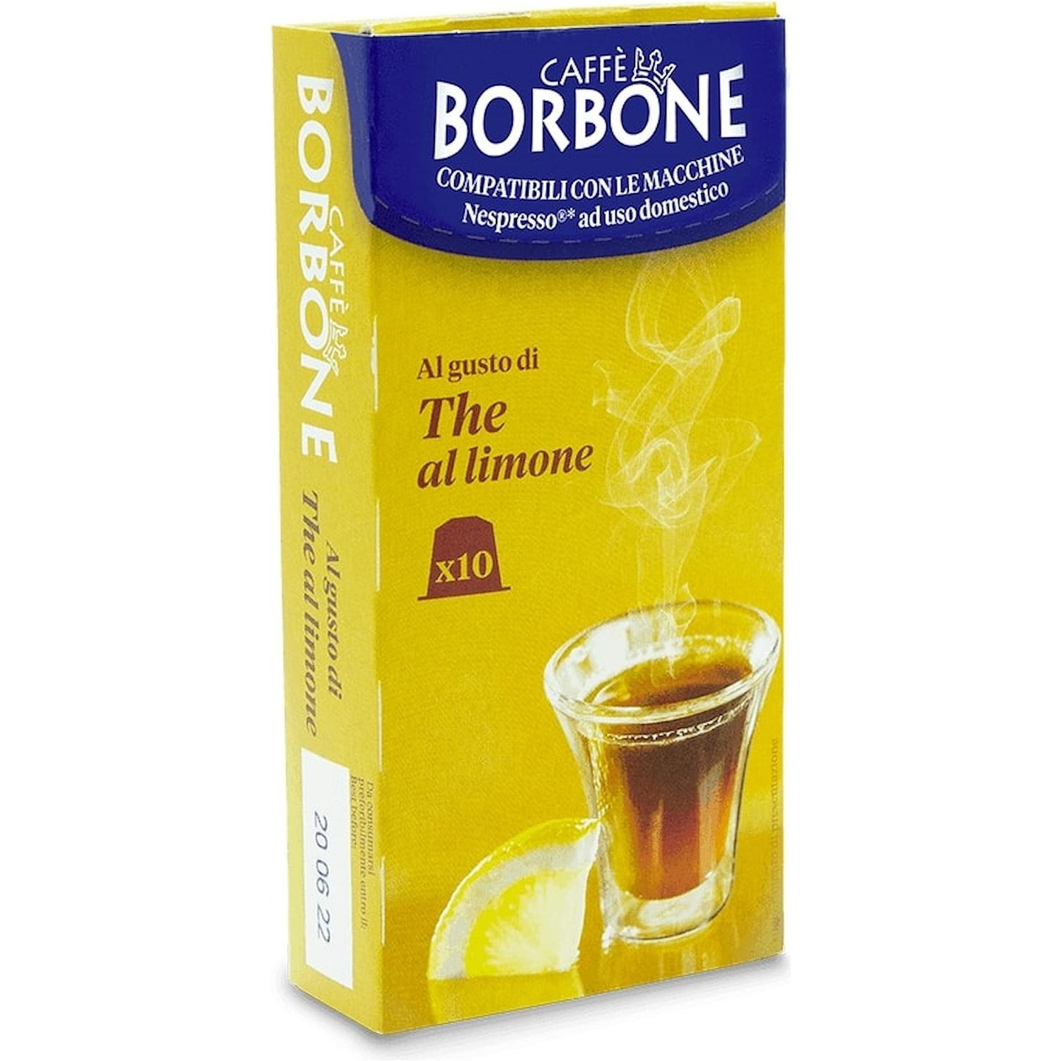 Immagine per Capsule Borbone The al Limone 10 capsule Compatibile Nespresso da DIMOStore