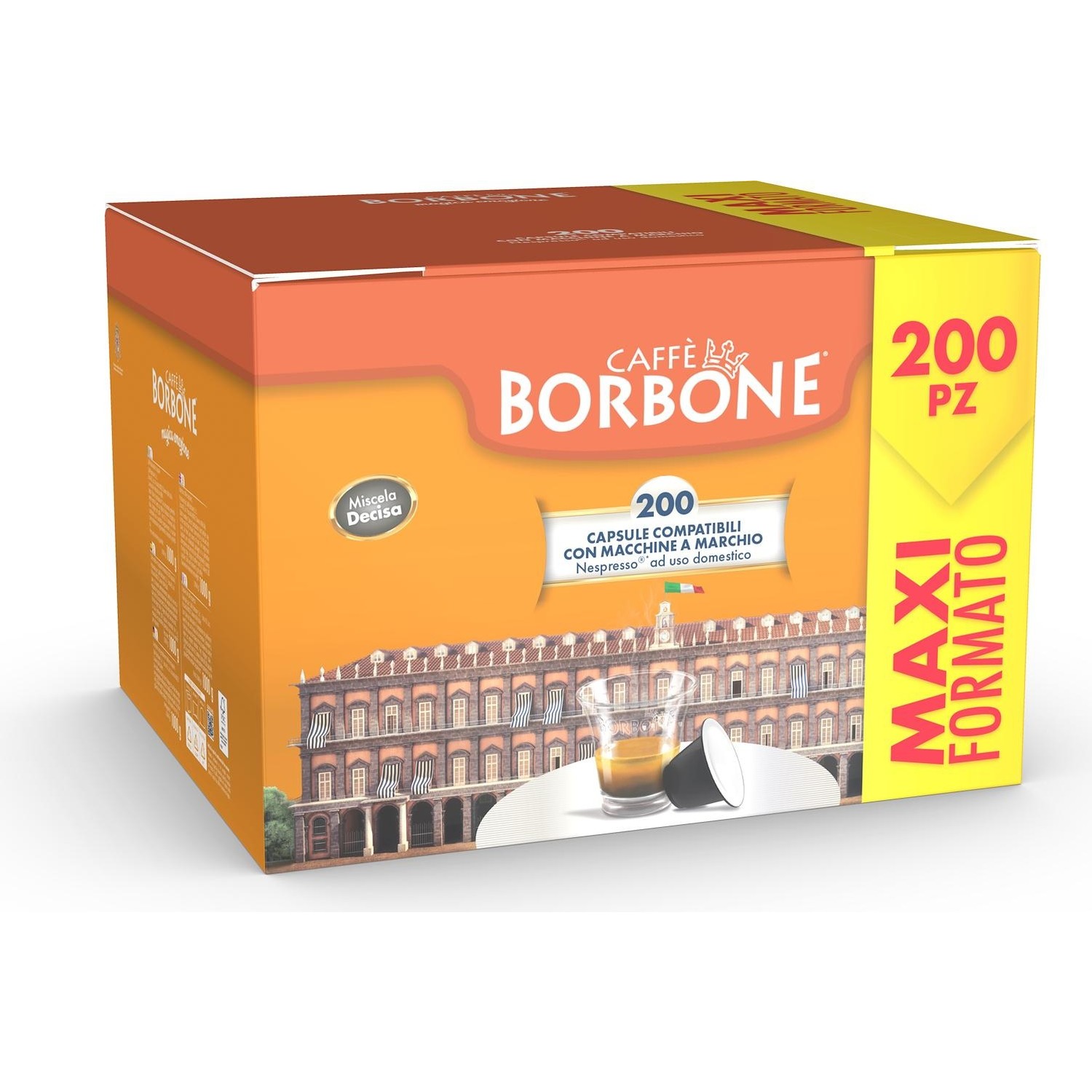 Immagine per Capsule Caffè Borbone Decisa 200 capsule - Compatibile Nespresso da DIMOStore