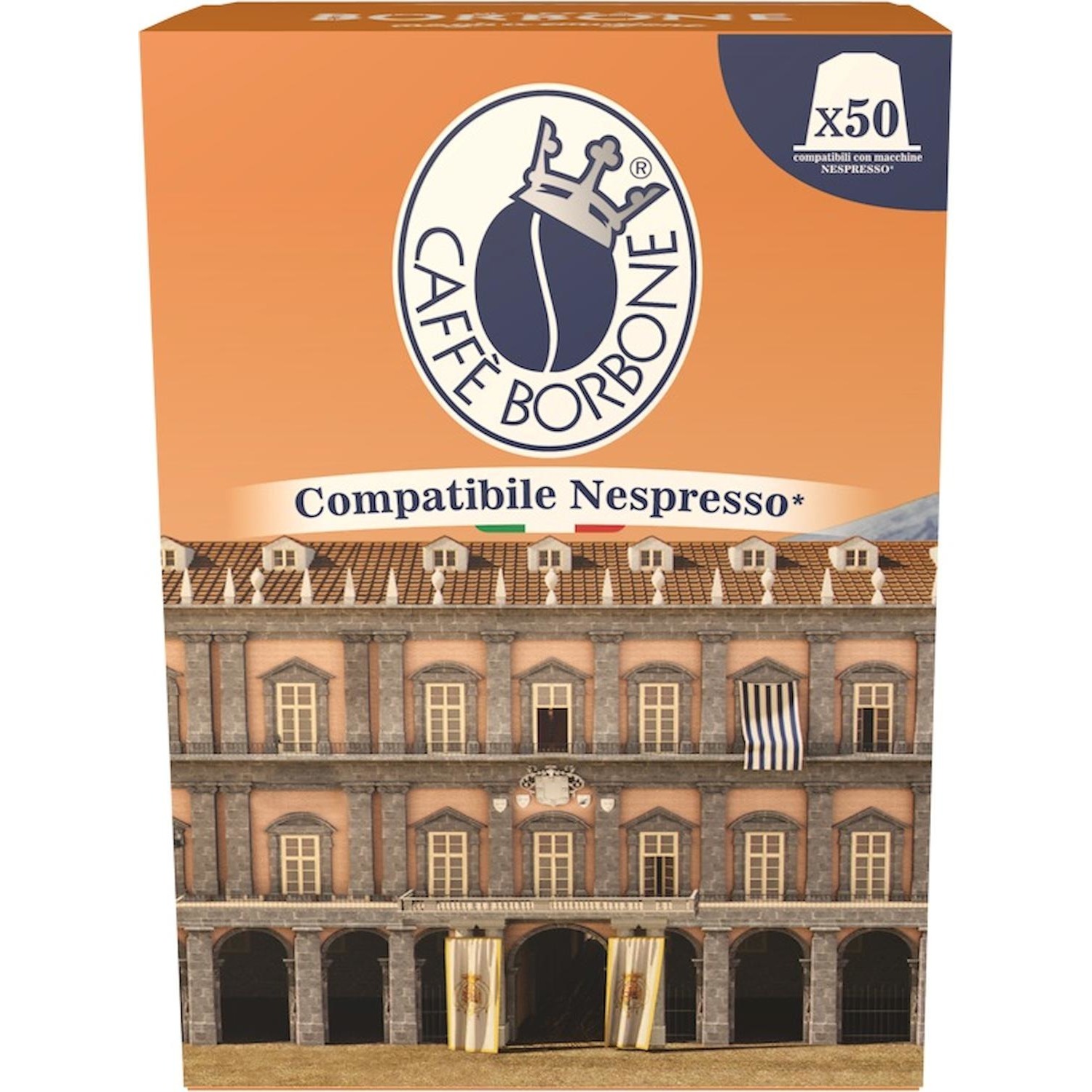 Immagine per Capsule Caffe' Borbone Decisa 50 capsule Compatibile Nespresso da DIMOStore