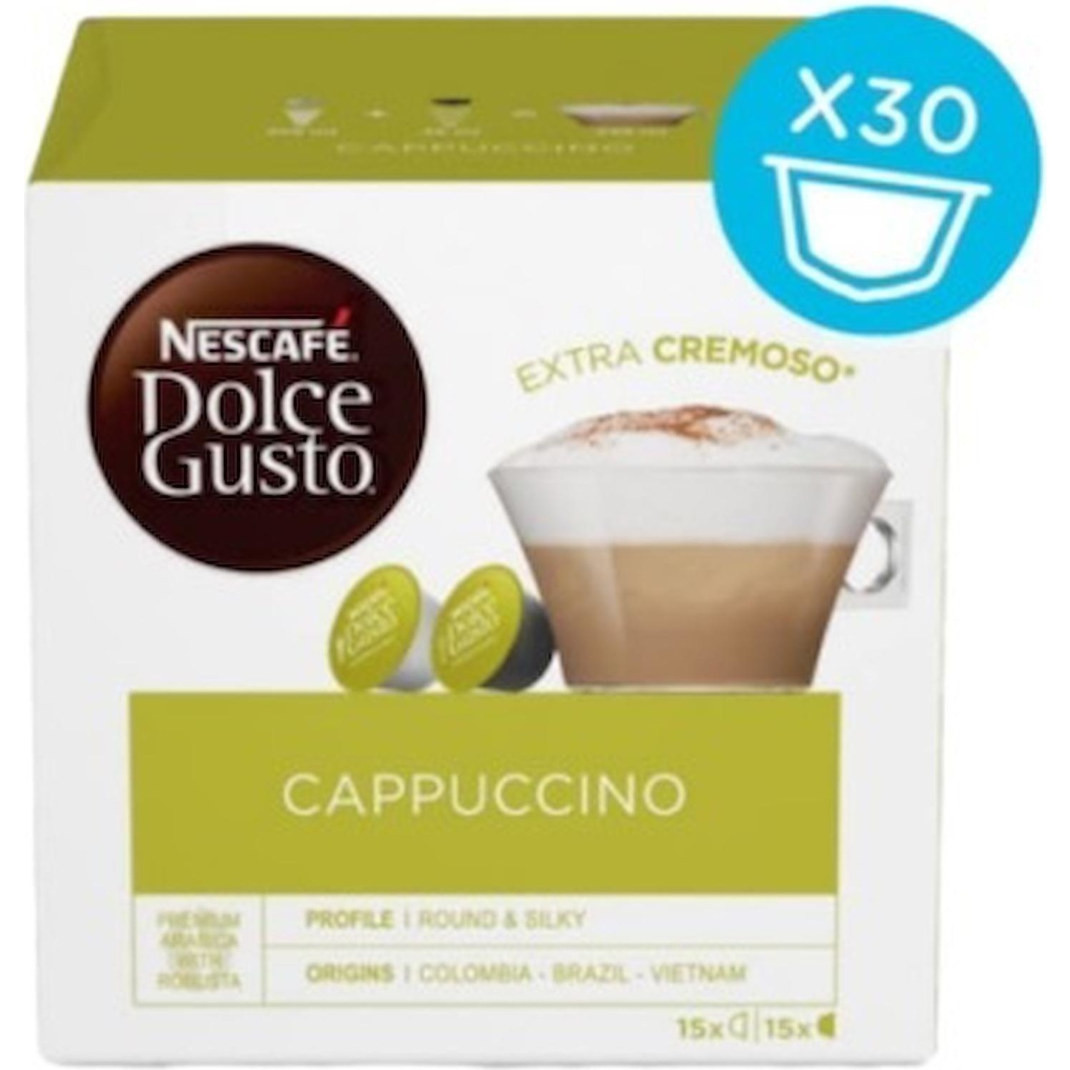Immagine per Capsule Caffe' Dolce Gusto Cappuccino 30 capsule da DIMOStore