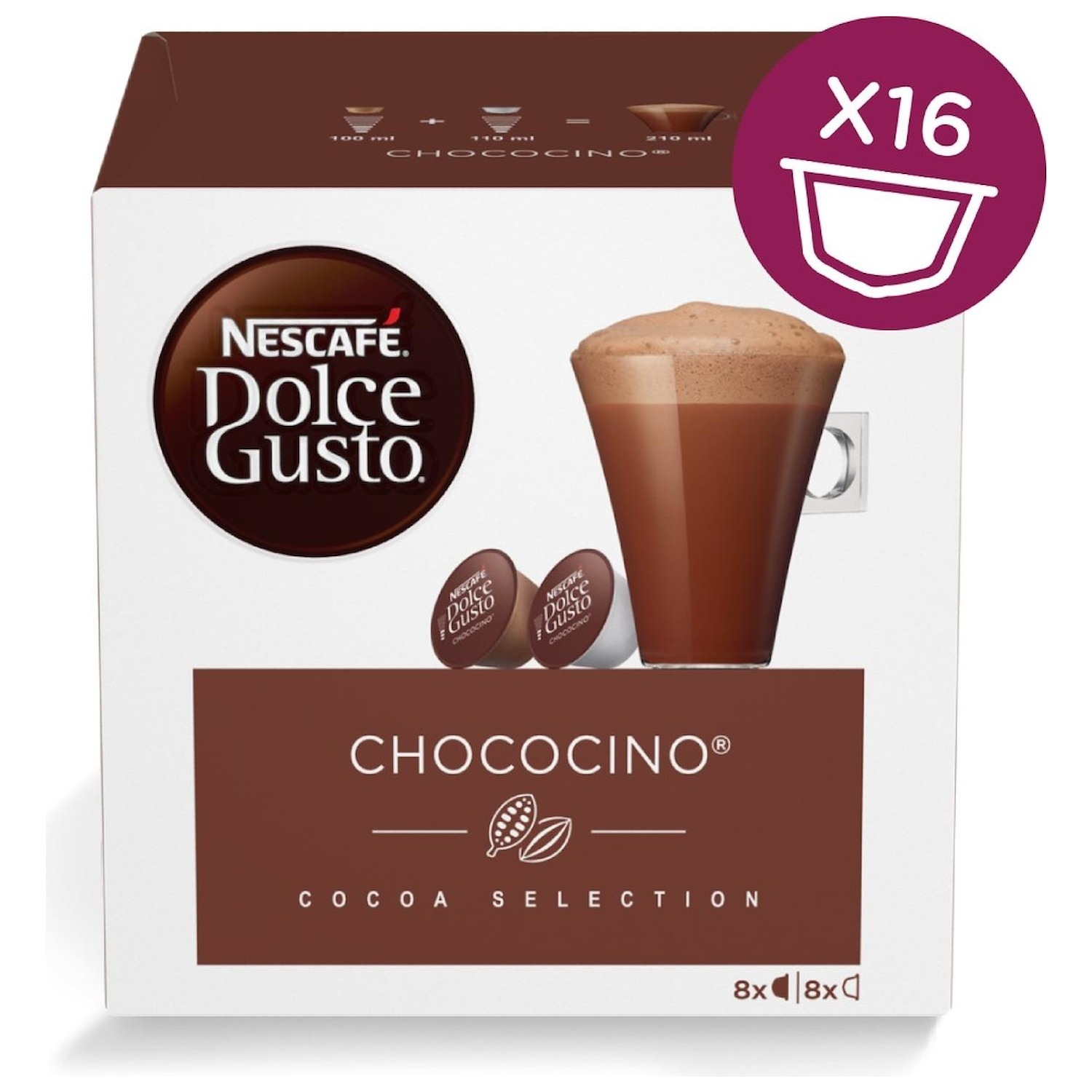 Capsule Caffe' Dolce Gusto Chococino 16 capsule - DIMOStore