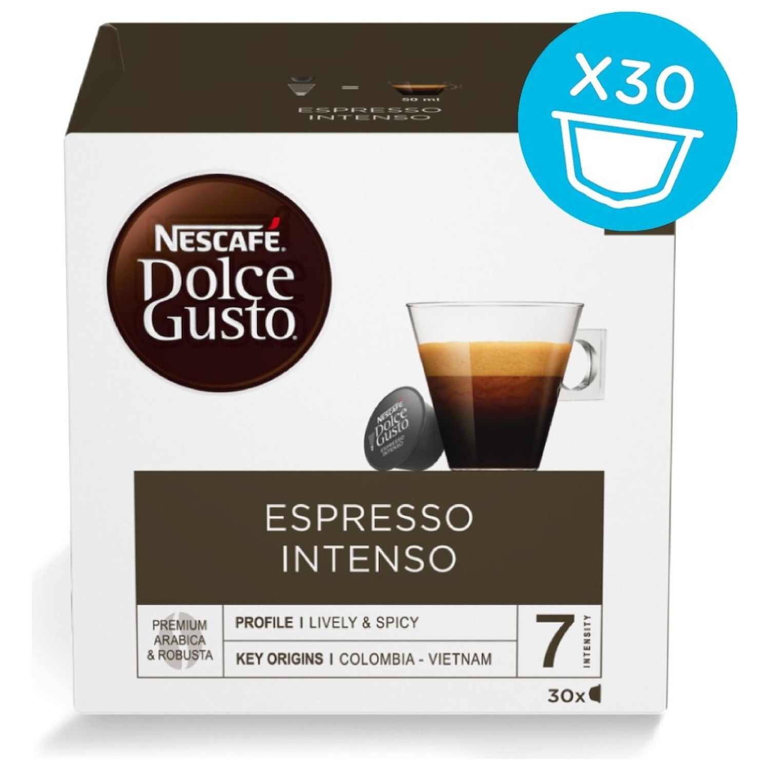 Immagine per Capsule Caffe' Dolce Gusto Espresso Intenso 30 capsule da DIMOStore