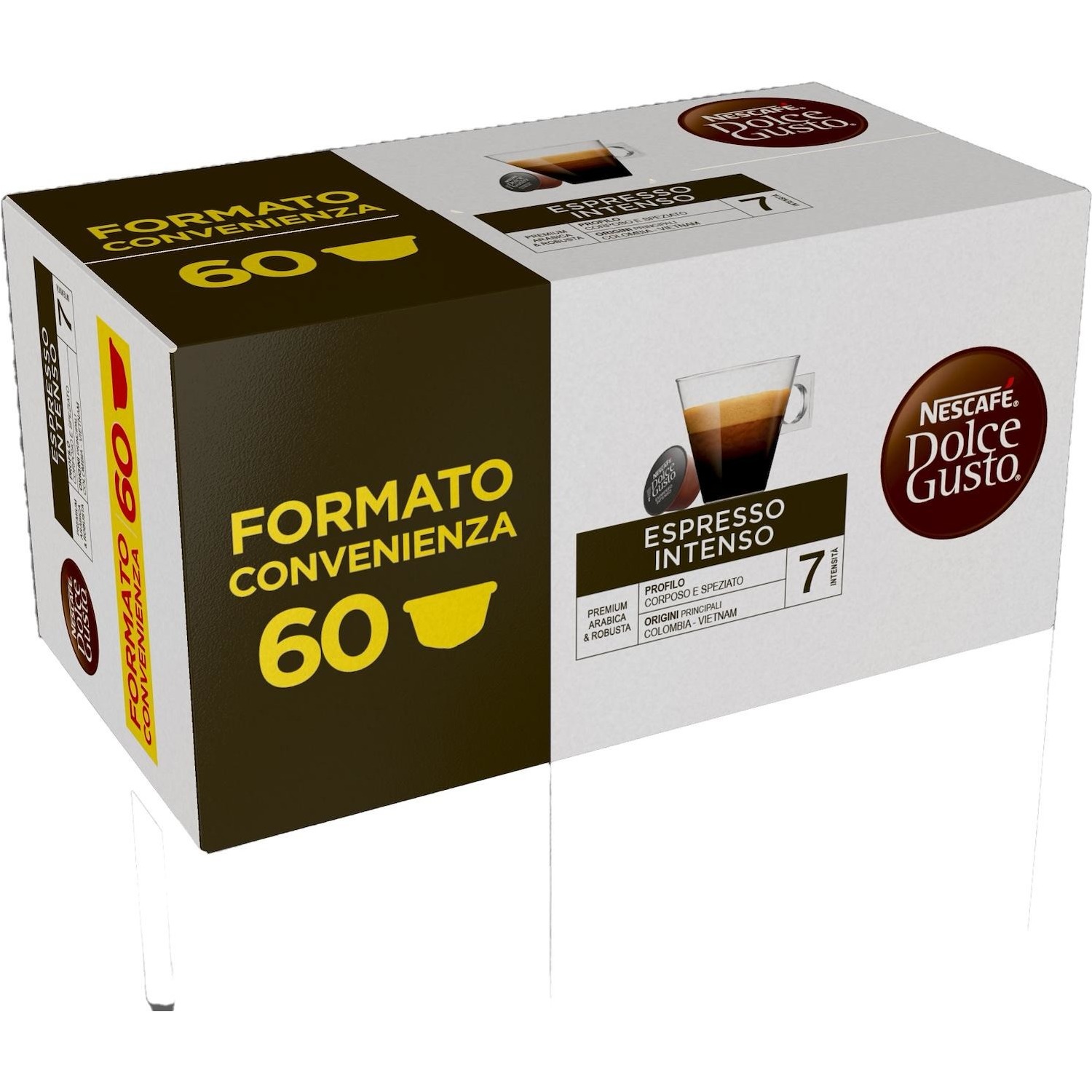Capsule Caffe' Dolce Gusto Espresso Intenso 60 capsule - DIMOStore