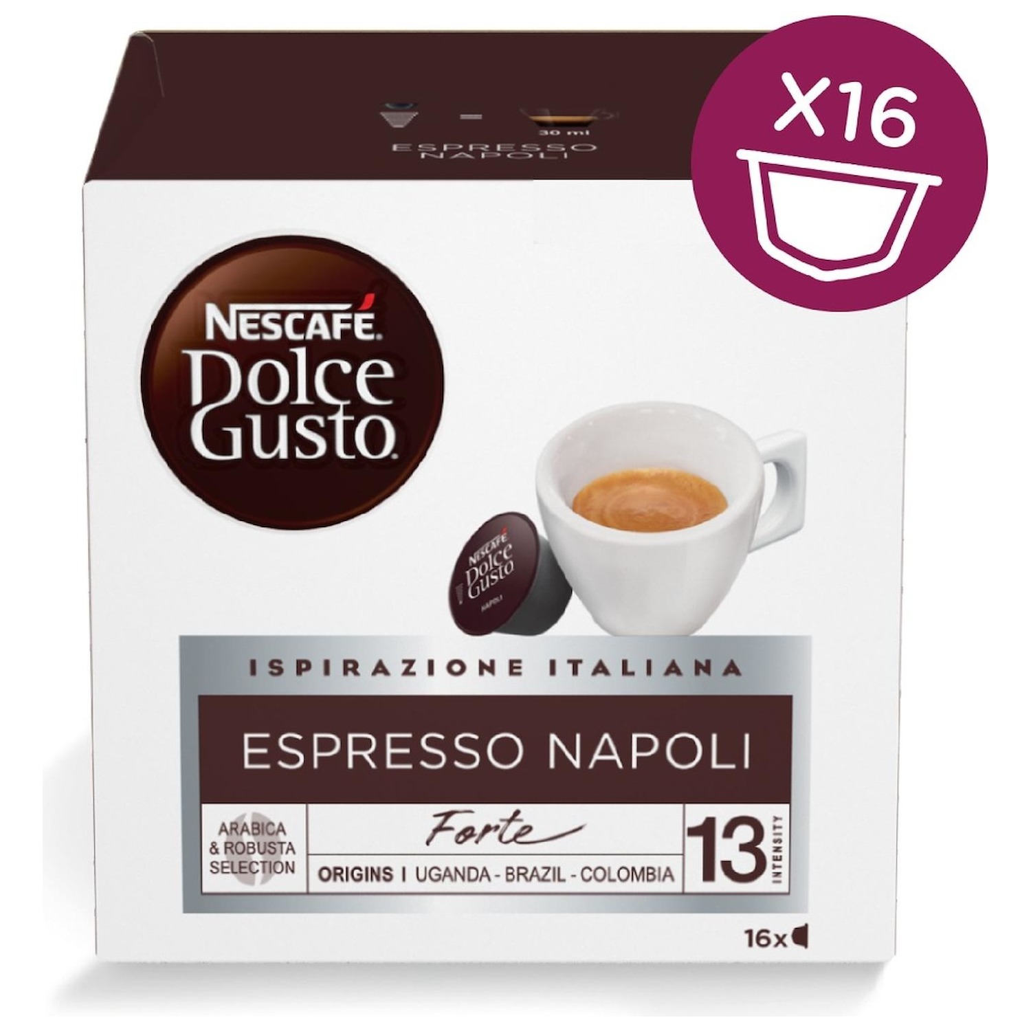 Immagine per Capsule Caffe' Dolce Gusto Espresso Napoli 16 capsule da DIMOStore