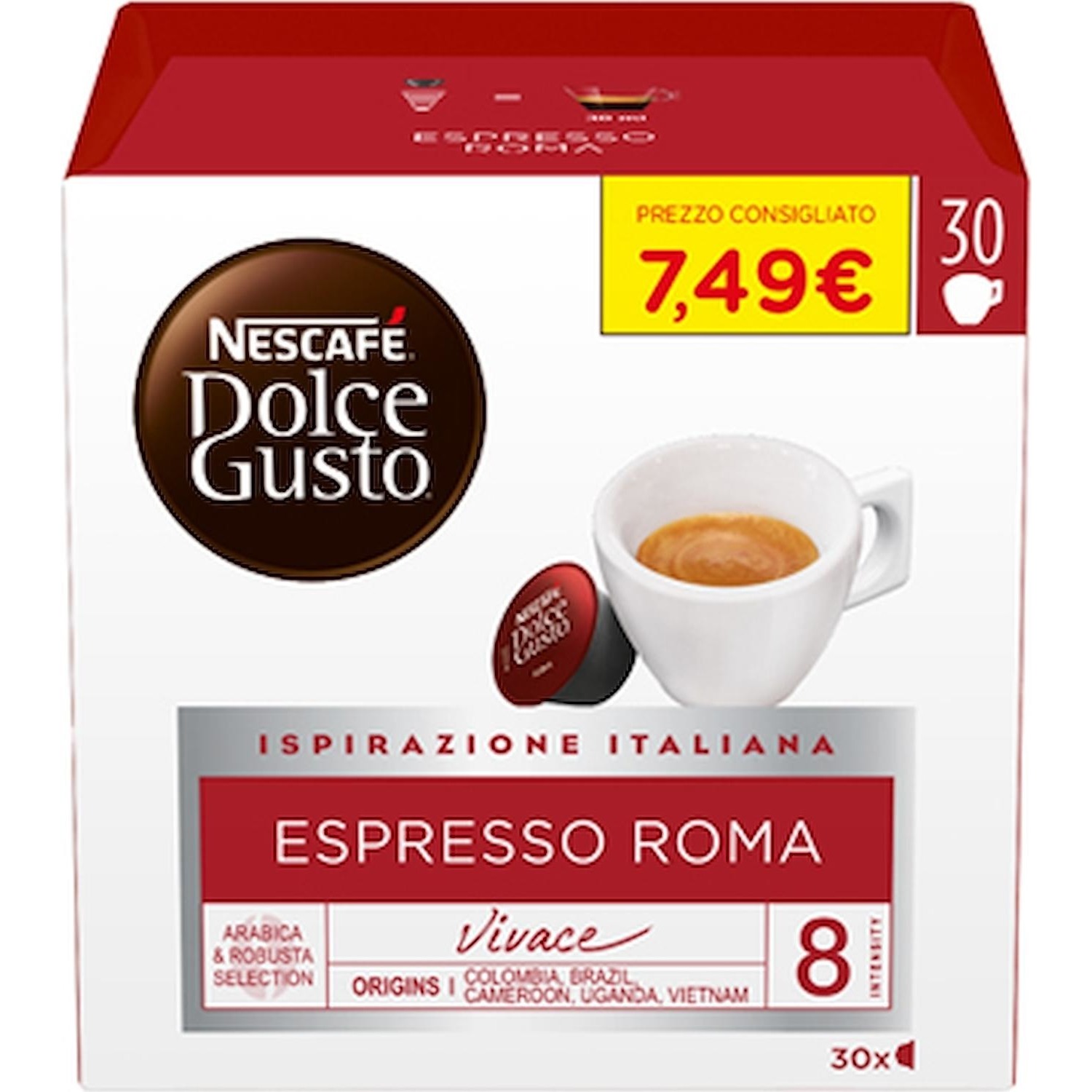 Immagine per Capsule Caffe' Dolce Gusto Espresso Roma Magnupack 30 capsule da DIMOStore