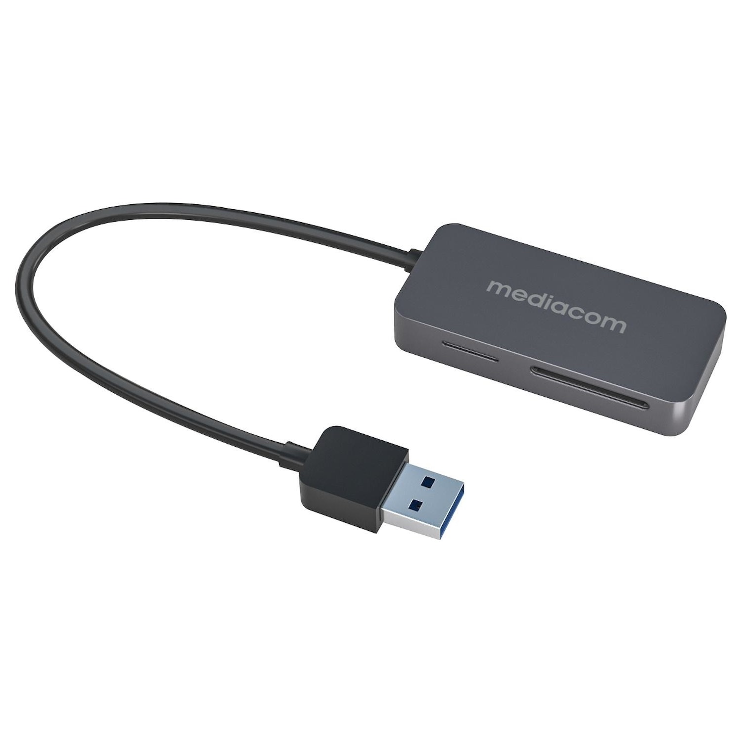 Card reader Mediacom USB 3.0 Mini Memory Lettore di schede - DIMOStore