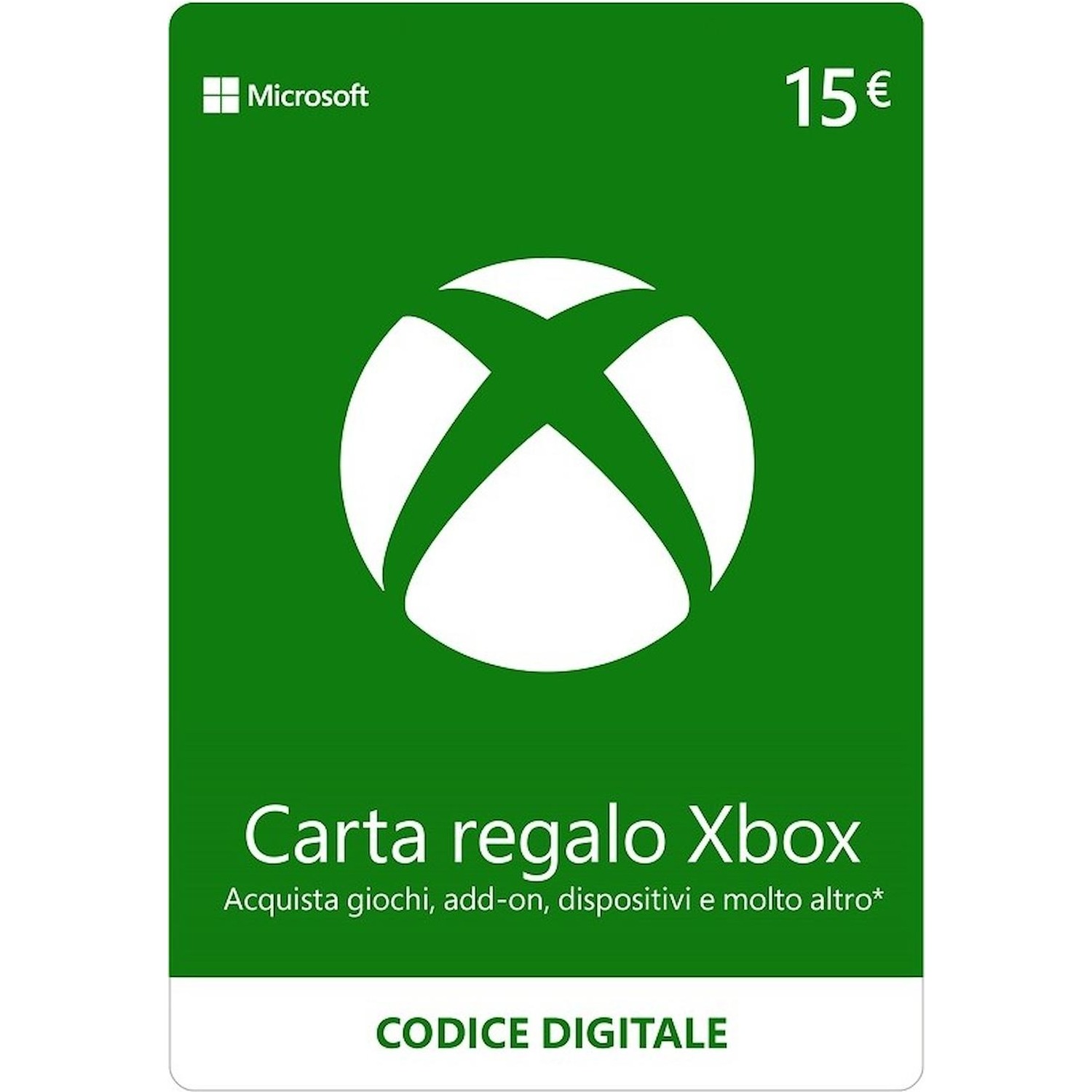 Immagine per Card Regalo Xbox 15 euro - Codice digitale da DIMOStore