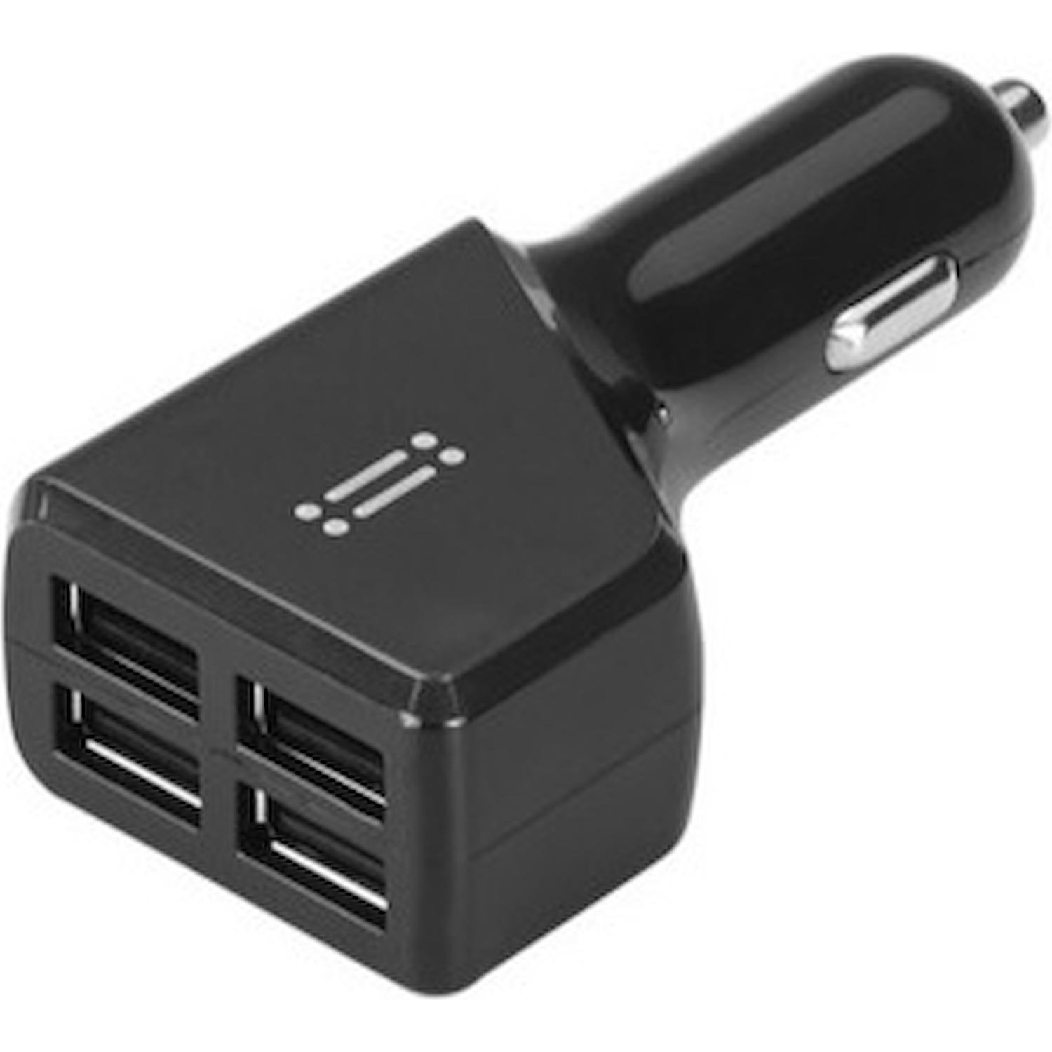 Immagine per Carica batterie da auto Aiino 4 porte USB 4.8A    nero da DIMOStore