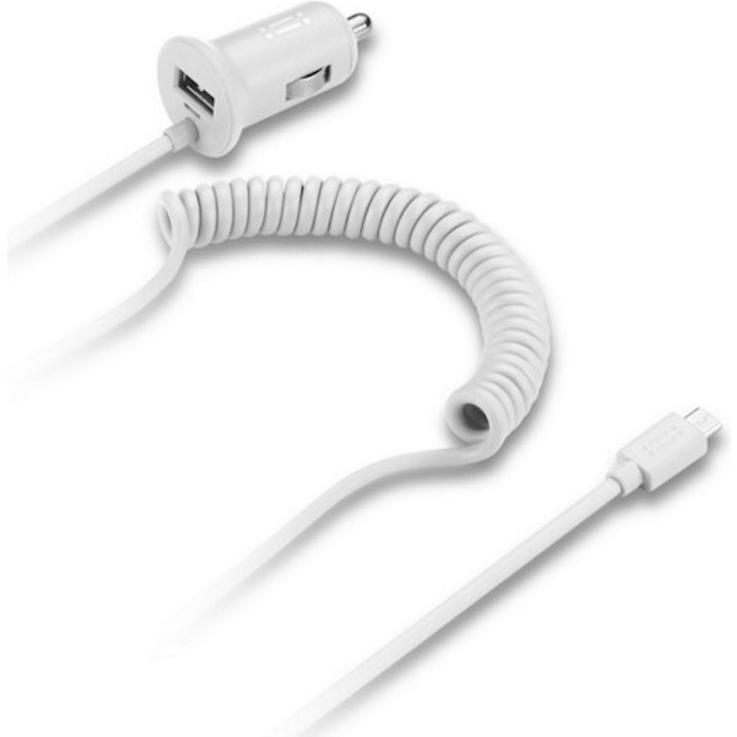 Immagine per Carica batterie da auto Aiino per Samsung 1 porta USB bianco da DIMOStore