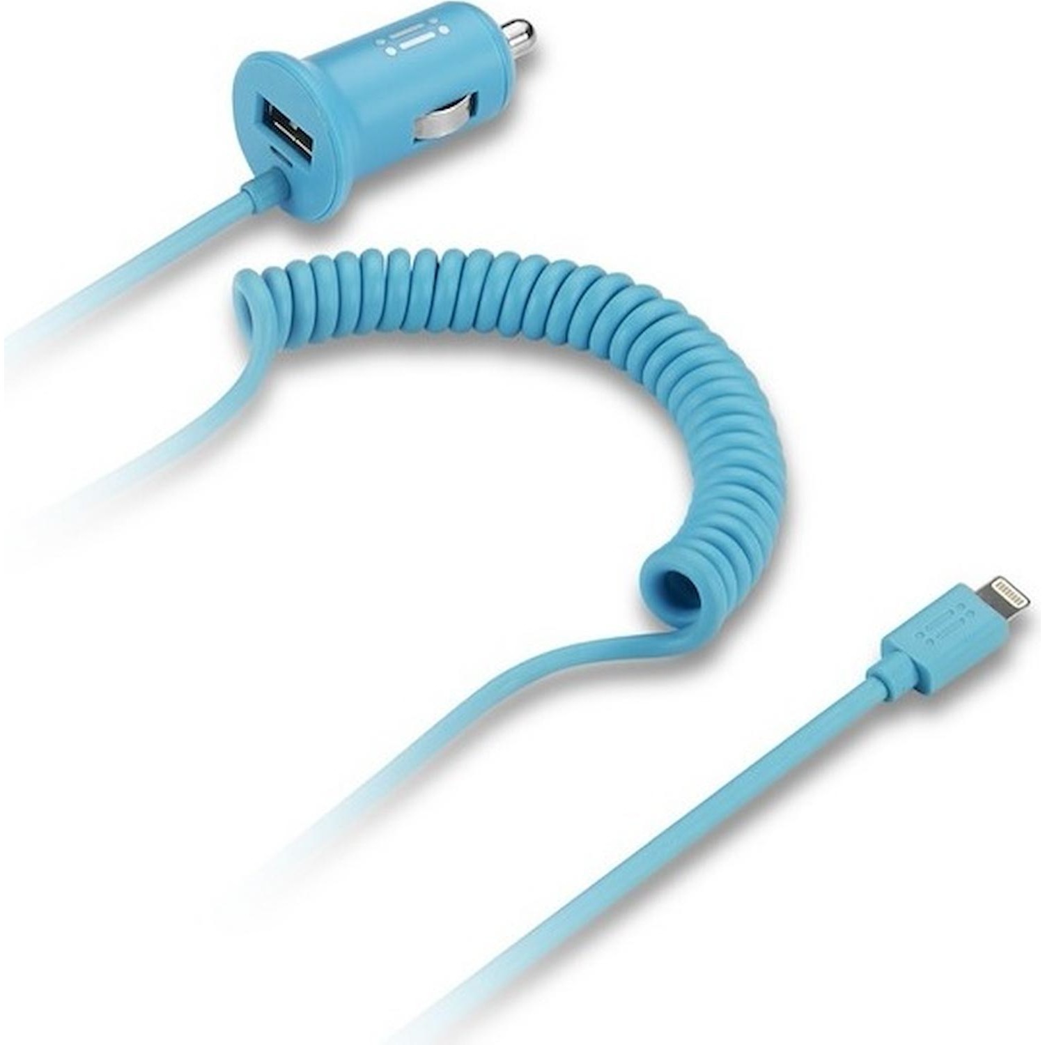 Immagine per Caricabatterie Aiino da auto 1 porta USB blu da DIMOStore