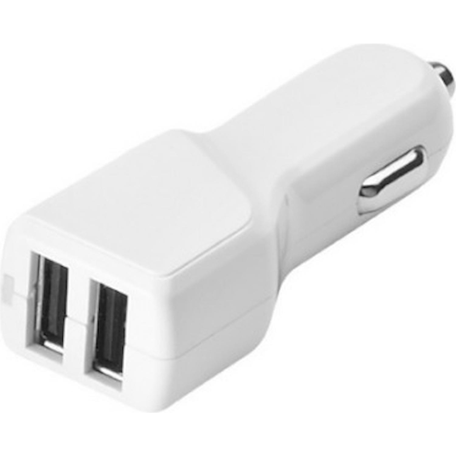 Immagine per Caricabatterie da auto Aiino 2 porte USB 3,4A     bianco da DIMOStore