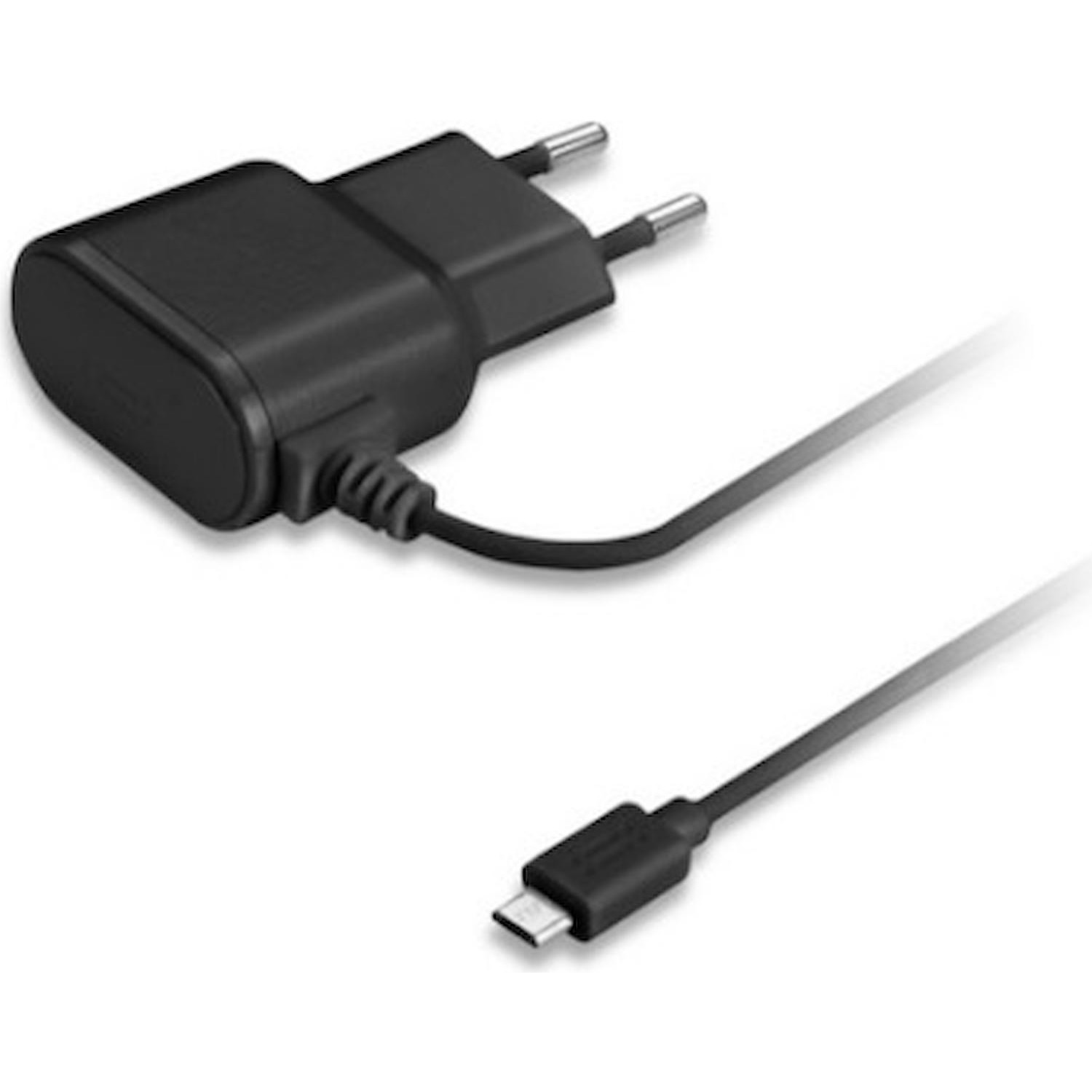 Immagine per Caricabatterie da rete Aiino micro USB 1A 1,6 metri nero da DIMOStore