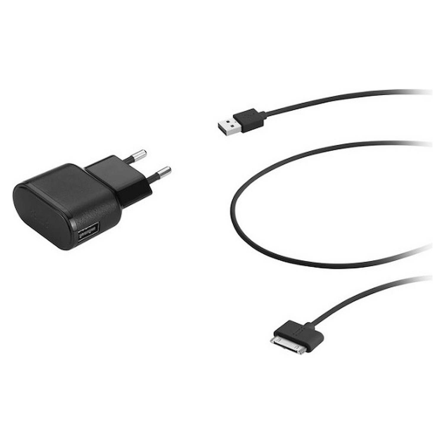 Immagine per Caricabatterie da rete Aiino per Apple 30 Pin 1A  1,6 m nero da DIMOStore
