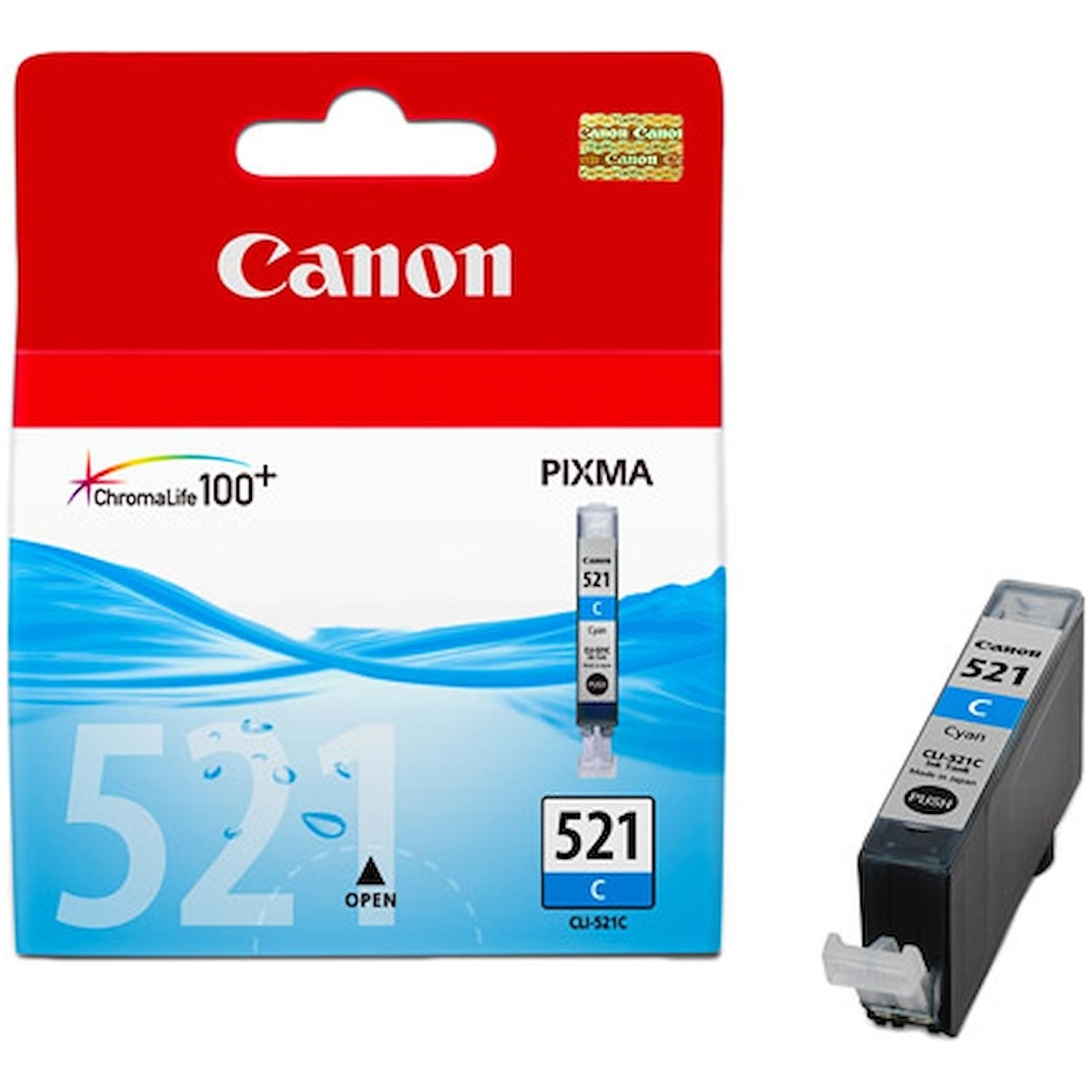 Immagine per Cartuccia Canon CLI-521C ciano                    per PIXMA IP4600 PIXMA IP3600 PIXMA MP980 da DIMOStore
