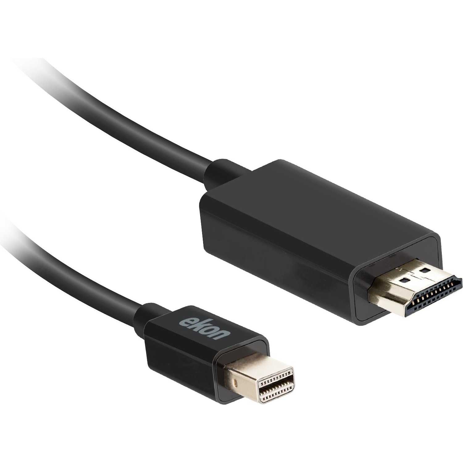 Immagine per Cavo Ekon HDMI alta velocità con ethernet - mini DP 1,8 metri colore nero da DIMOStore