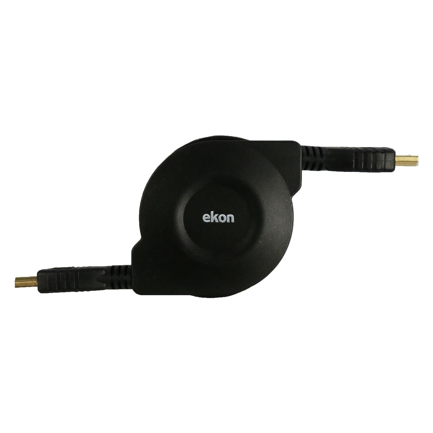Immagine per Cavo HDMI v.1.4 Ekon alta velocità retrattile,    colore nero, per connessioni in alta definizione da DIMOStore