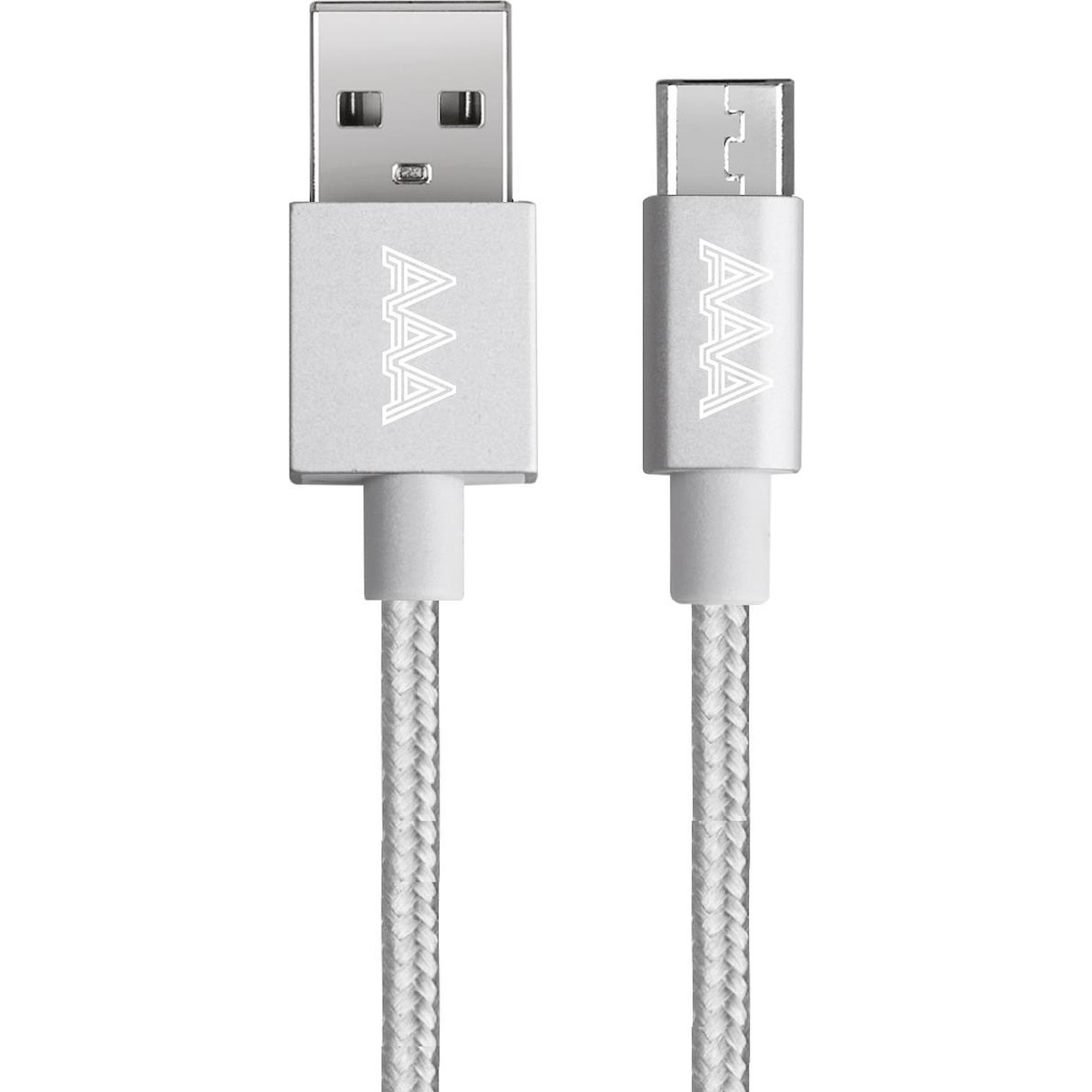 Immagine per Cavo micro USB AAAmaze con connettore metallico e cavo rivestito in tessuto lunghezza 1 metro con da DIMOStore