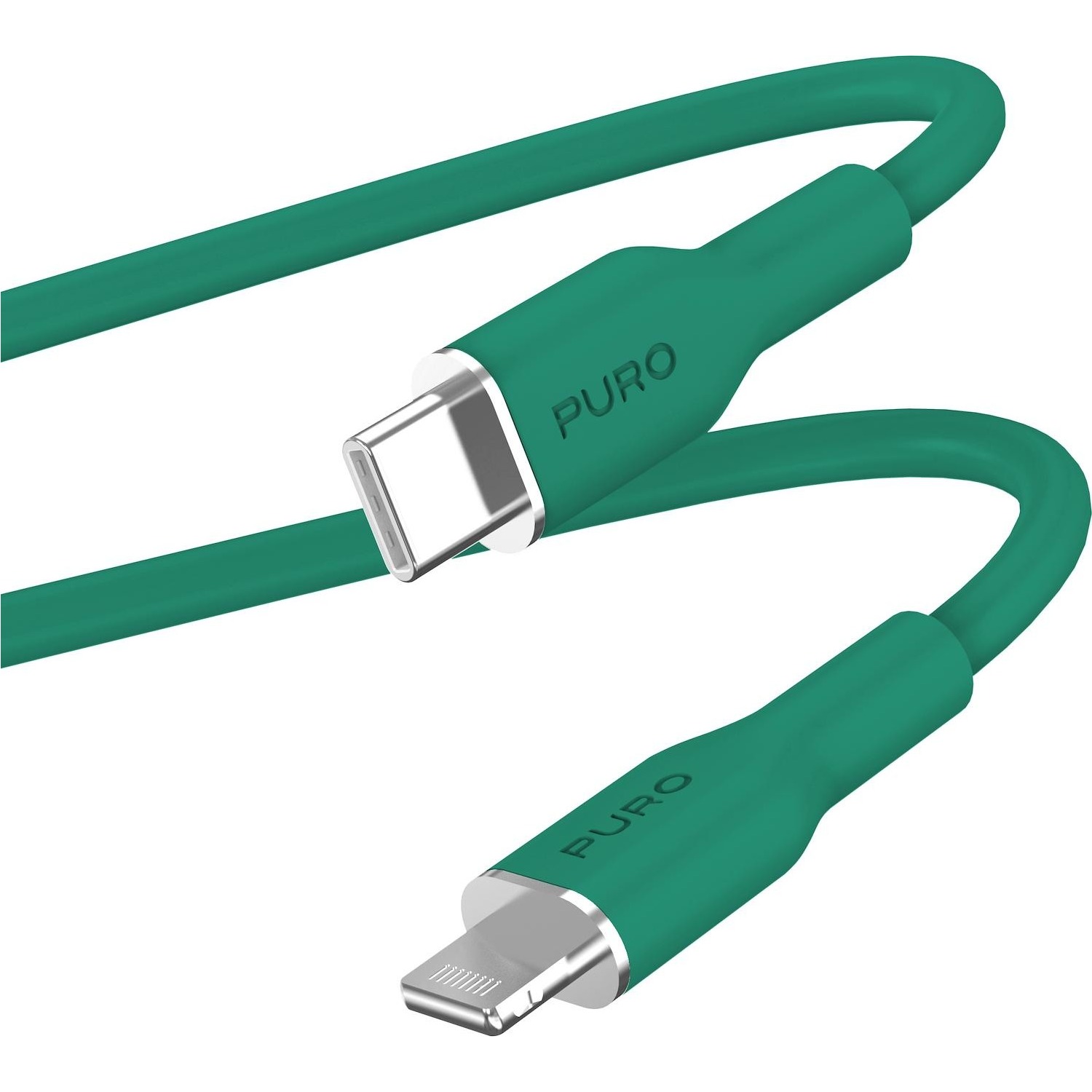 Immagine per Cavo Puro Soft ICON da USB-C a Lightning 1.5 mt   verde da DIMOStore