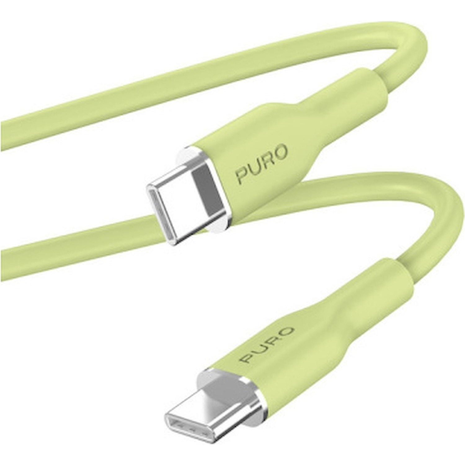 Immagine per Cavo Puro Soft ICON da USB-C a USB-C 1.5m verde   chiaro da DIMOStore