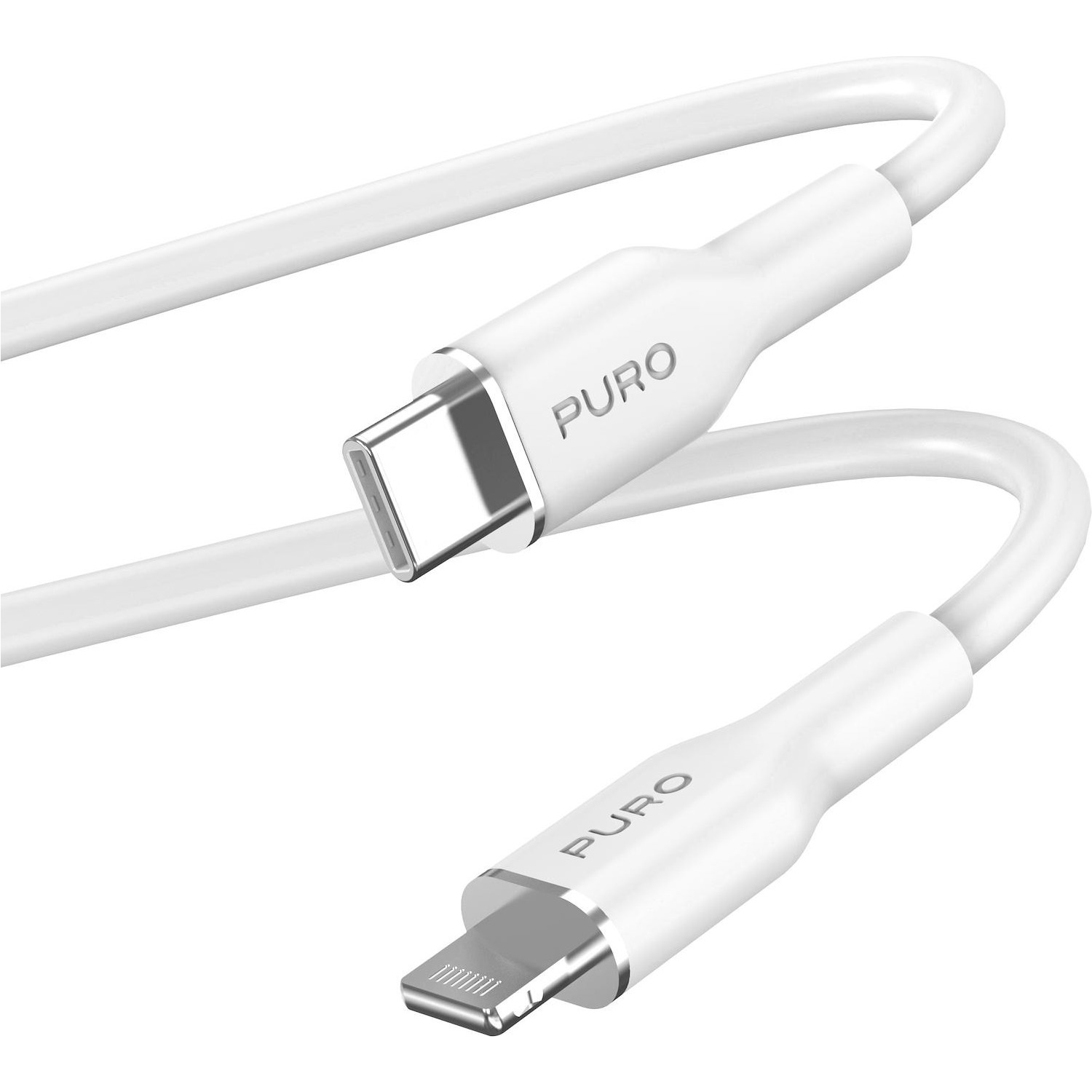 Immagine per Cavo Puro Soft USB-C - Lightning 1.5 mt bianco da DIMOStore