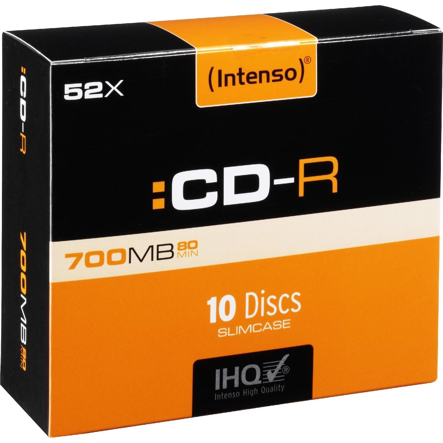 Immagine per CD registrabile 700MB/80 minuti 10 pezzi SLIM da DIMOStore