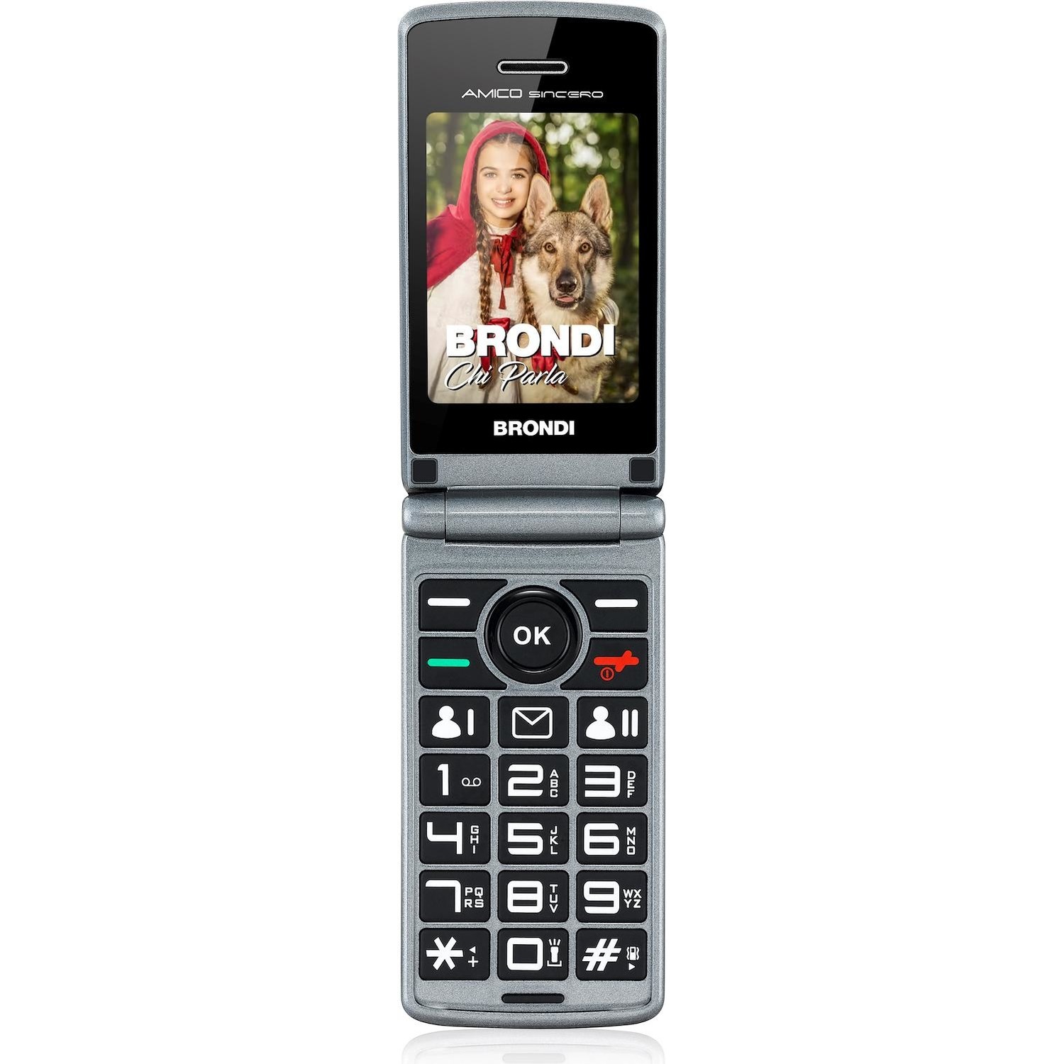 Immagine per Cellulare Brondi Easy Phone Amico Sincero nero da DIMOStore