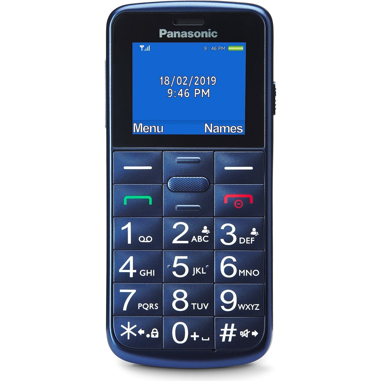 Immagine per Cellulare Panasonic KX-TU110EXC blu da DIMOStore