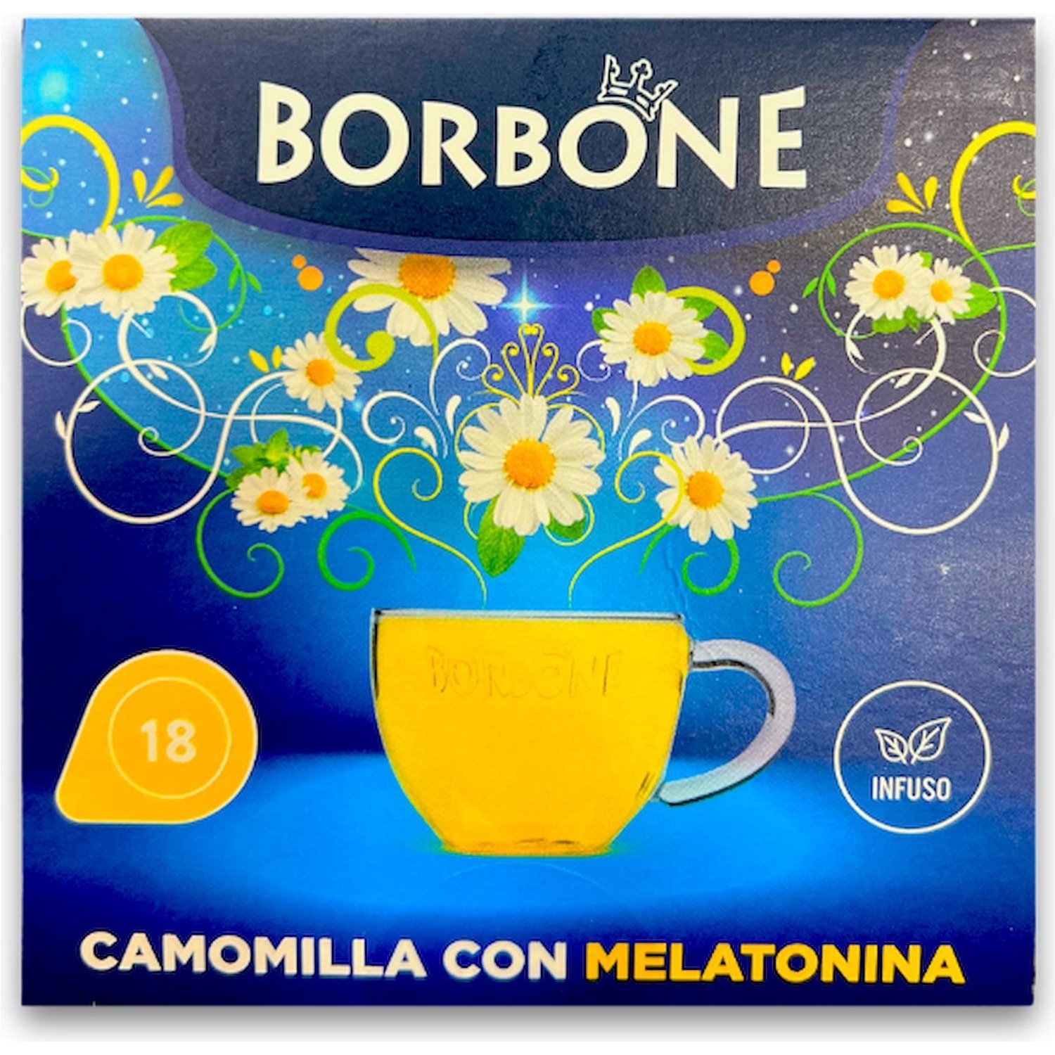 Immagine per Cialde Borbone Camomilla + Melatonina 18pz da DIMOStore