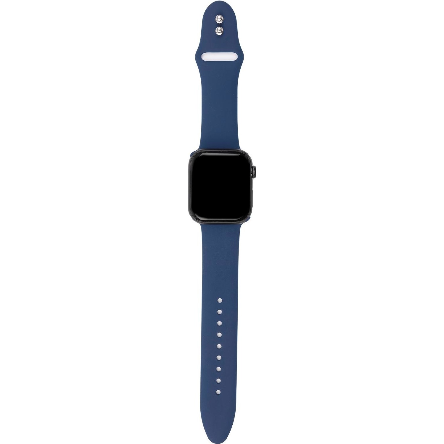 Immagine per Cinturino AAAmaze AMAA0007 per Apple watch 42/44mm in silicone navy blue blu da DIMOStore