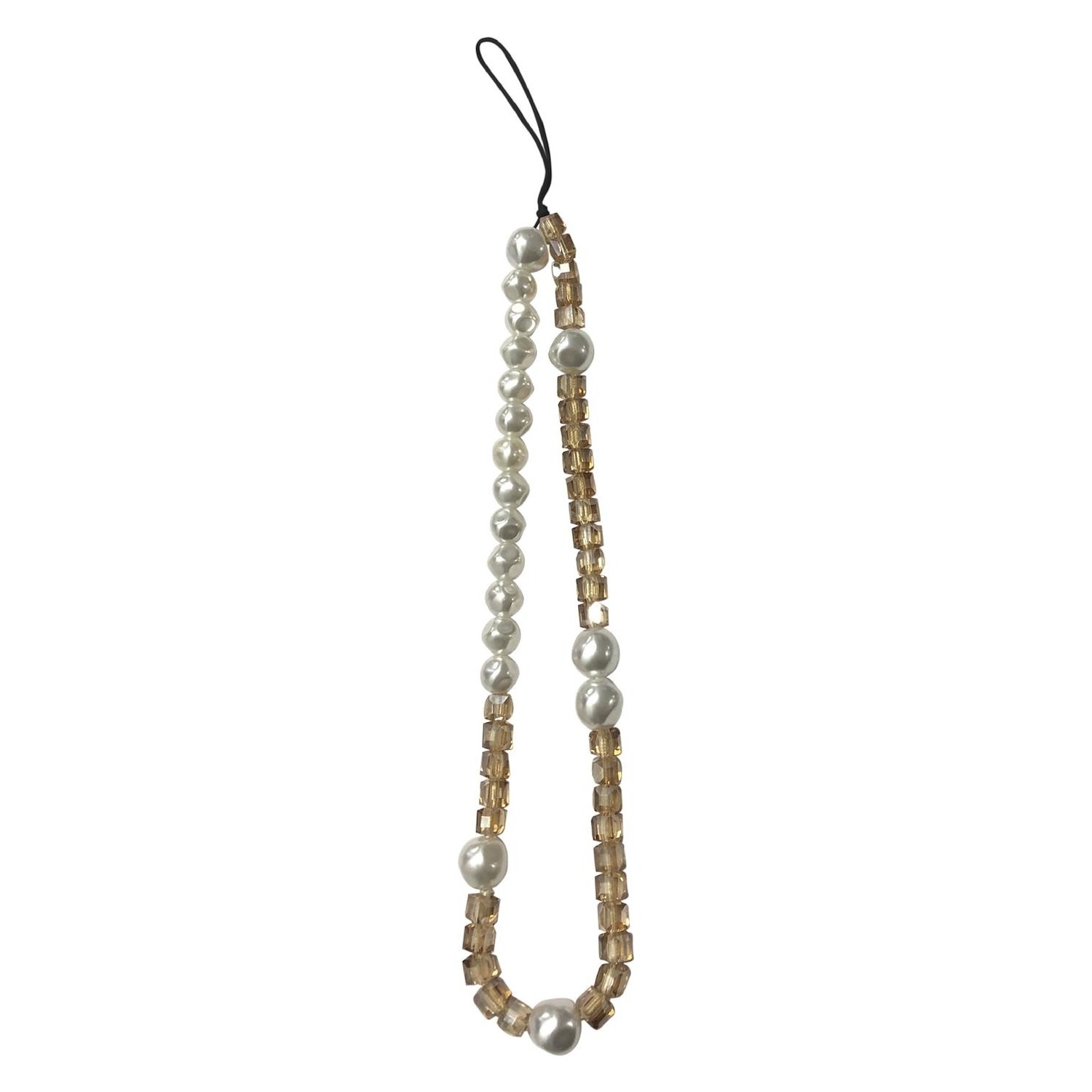 Immagine per Ciondolini SBS Xmas smart beads design pearls oro/bianco da DIMOStore