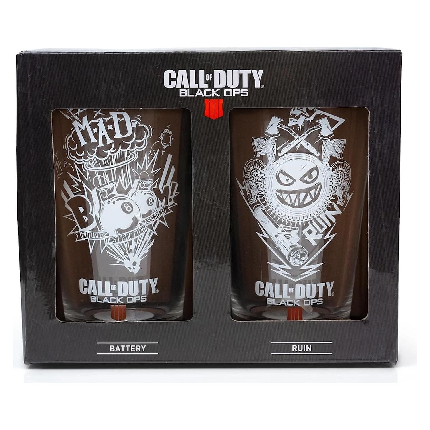 Immagine per COD BO4 Glass Gift Set - Bicchieri Call of Duty Black Ops 4 da DIMOStore