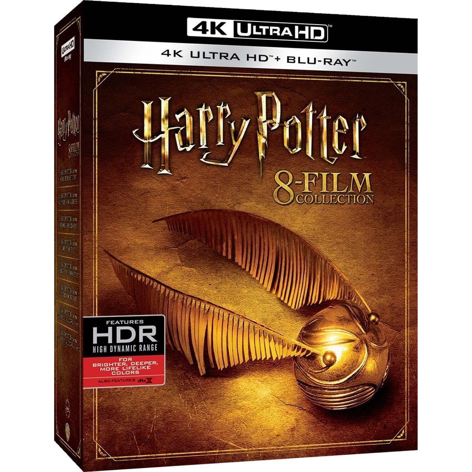 Immagine per Cofanetto Blu-ray 4K Harry Potter 1-8 film        Collection da DIMOStore