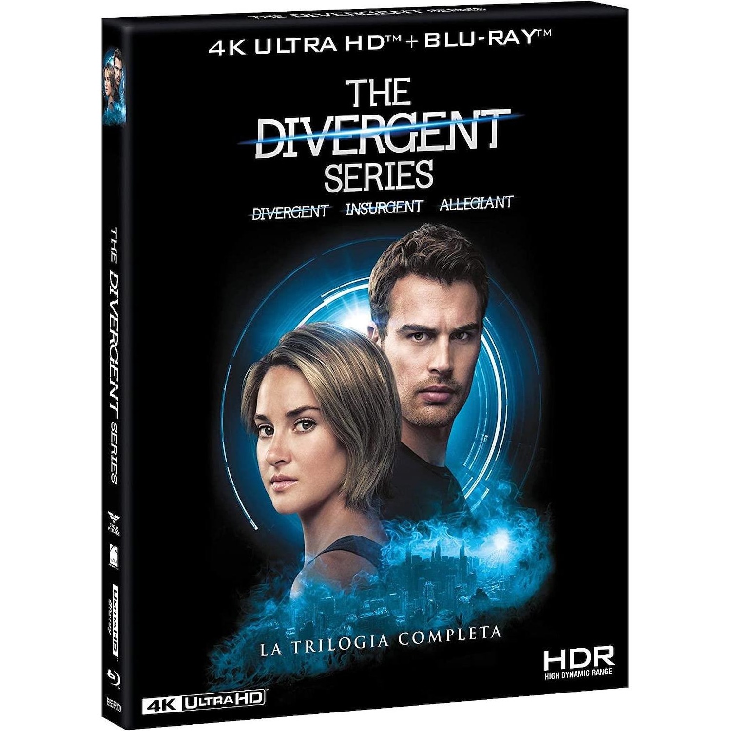 Immagine per Cofanetto Bluray 4K Divergent Series Trilogia da DIMOStore