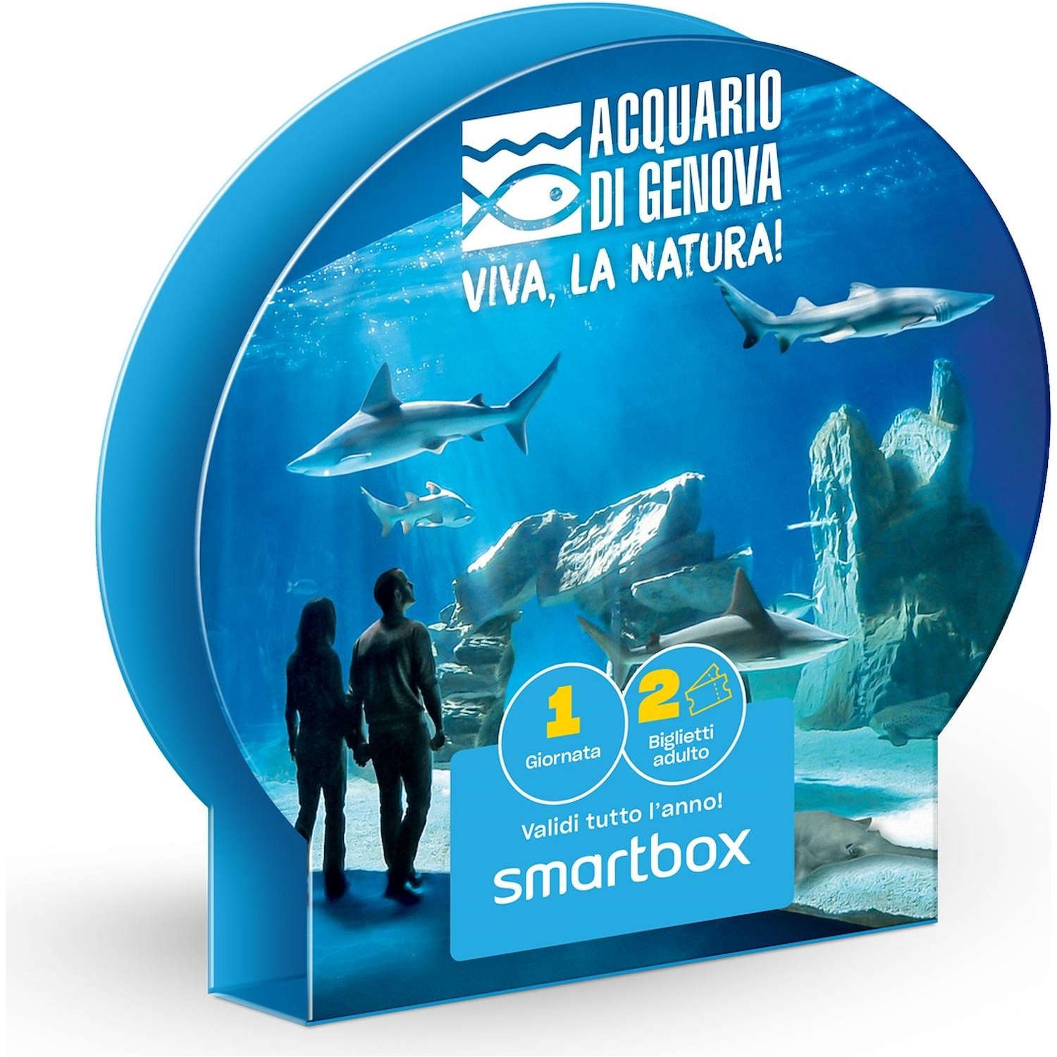Immagine per Cofanetto Regalo Smartbox Acquario di Genova - 1 ingresso per 2 da DIMOStore