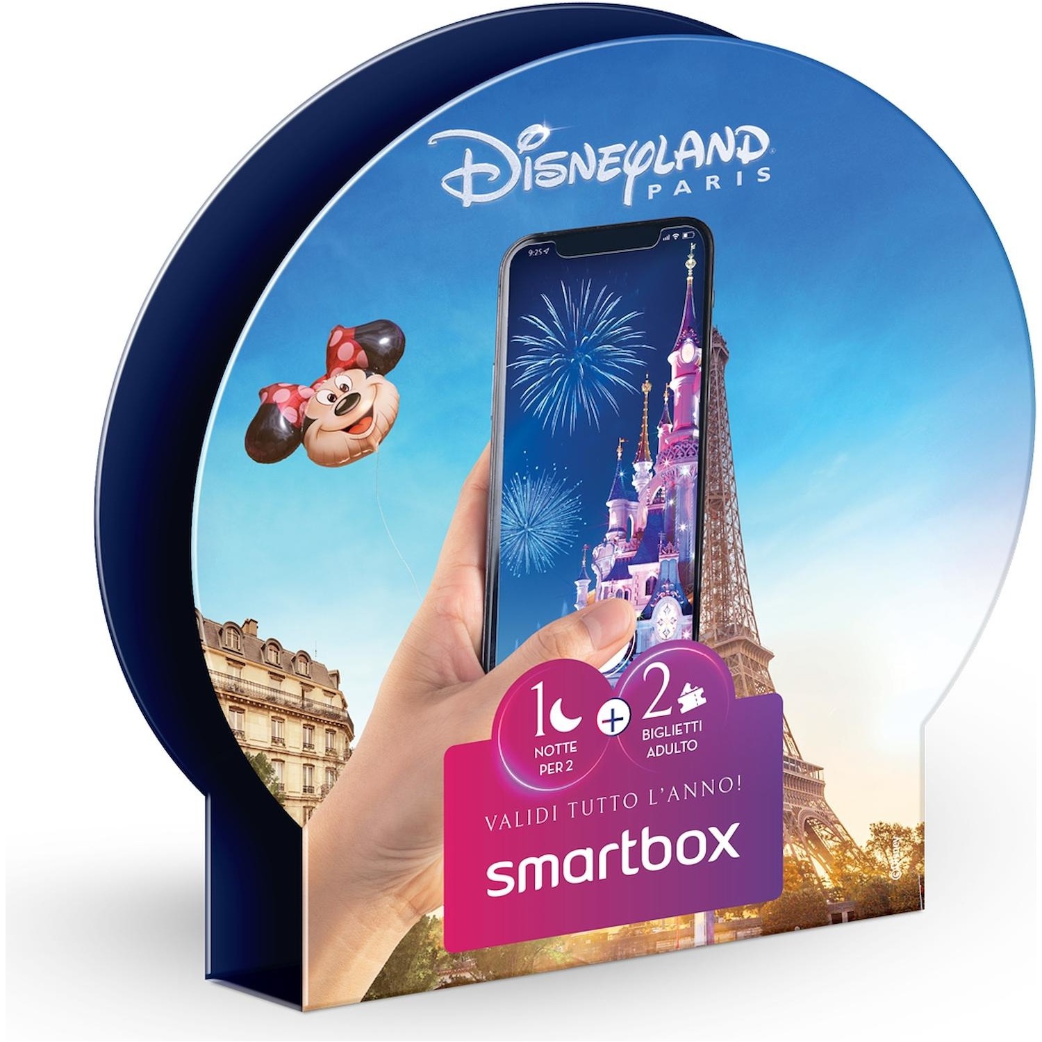 Immagine per Cofanetto regalo Smartbox Disneyland - 1 ingresso e 1 notte per 2 da DIMOStore