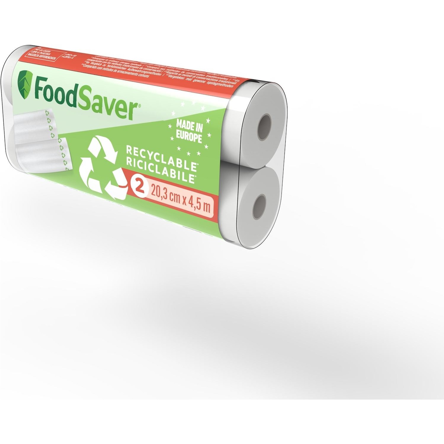 Immagine per Confezione rotoli consumabili Foodsaver JC20R2 riciclabili 20CM X 4,5MT da DIMOStore