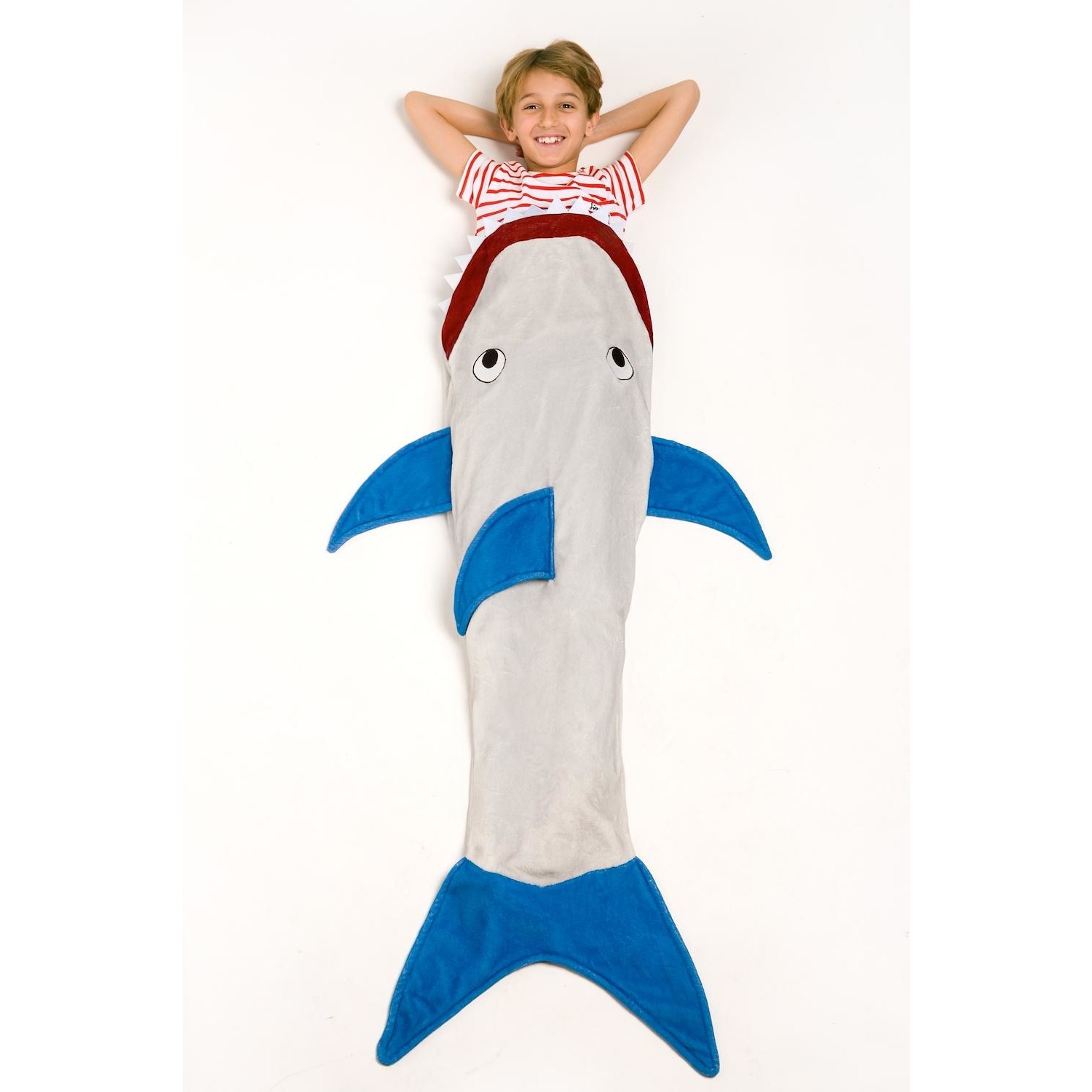 Immagine per Coperta Kanguru kids fantasia Shark Blanket lunghezza 142cm da DIMOStore